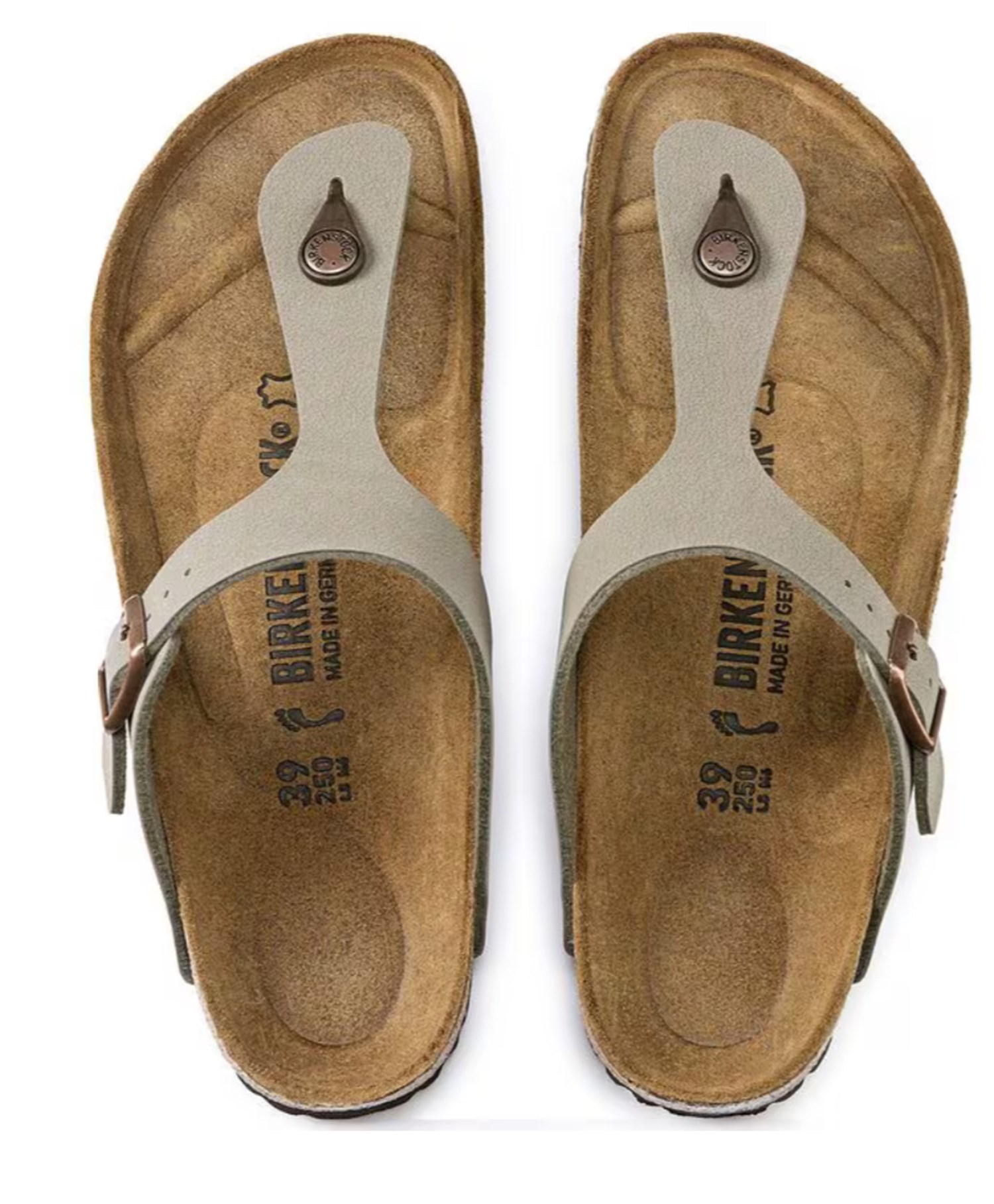 BIRKENSTOCK 0043391 Grigio chiaro Scarpe Unisex Gonne