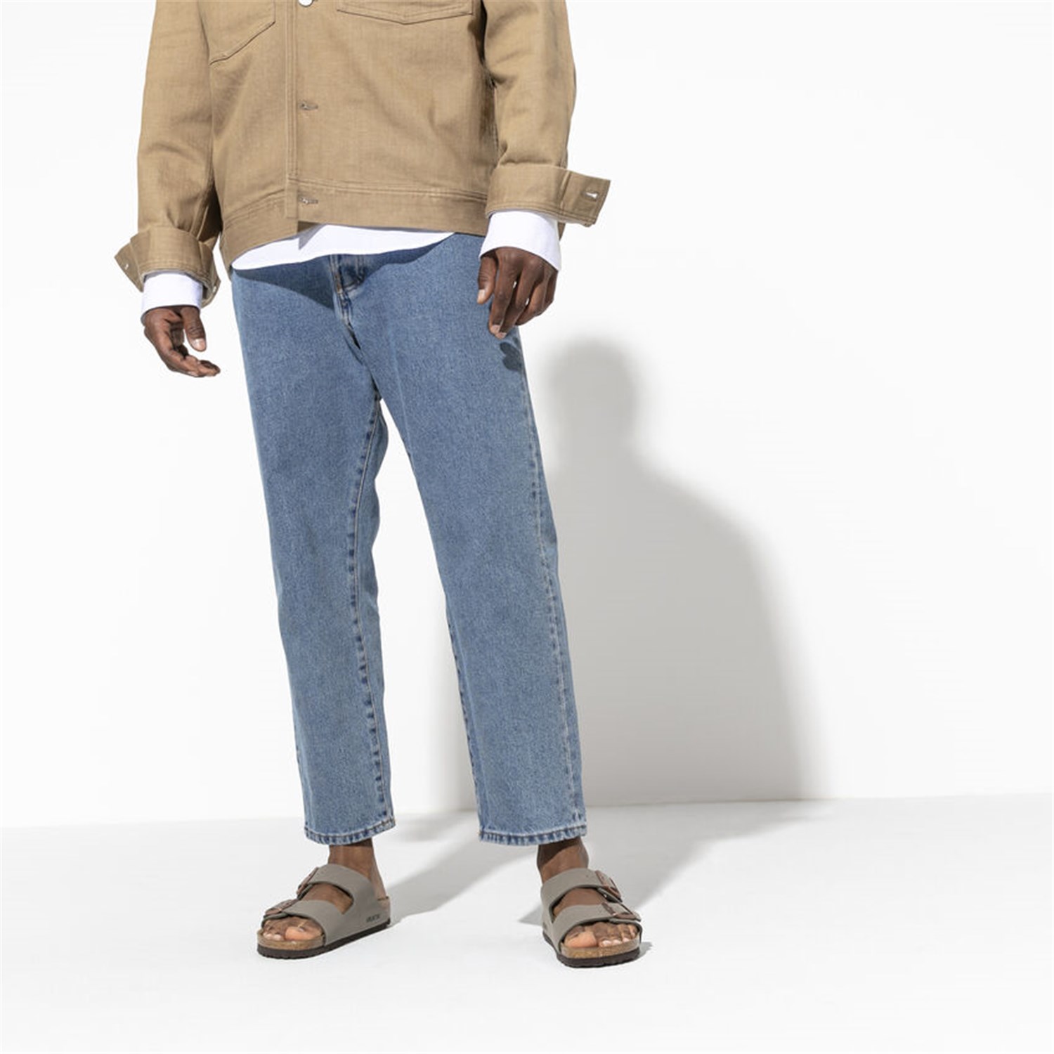 BIRKENSTOCK 0151213 Grigio Scarpe Unisex Sandali