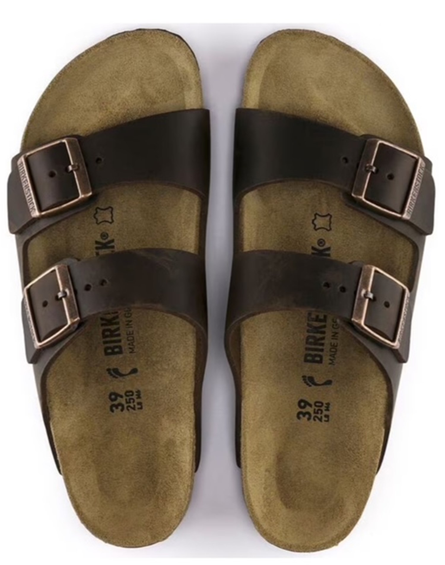 BIRKENSTOCK 052533 Marrone Scarpe Uomo Sandali