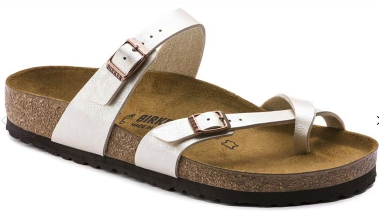 BIRKENSTOCK 071661 Bianco Scarpe Donna Sandali