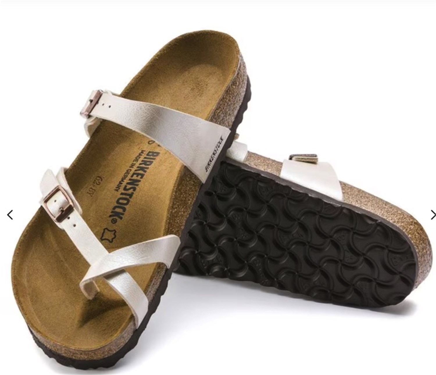 BIRKENSTOCK 071661 Bianco Scarpe Donna Sandali