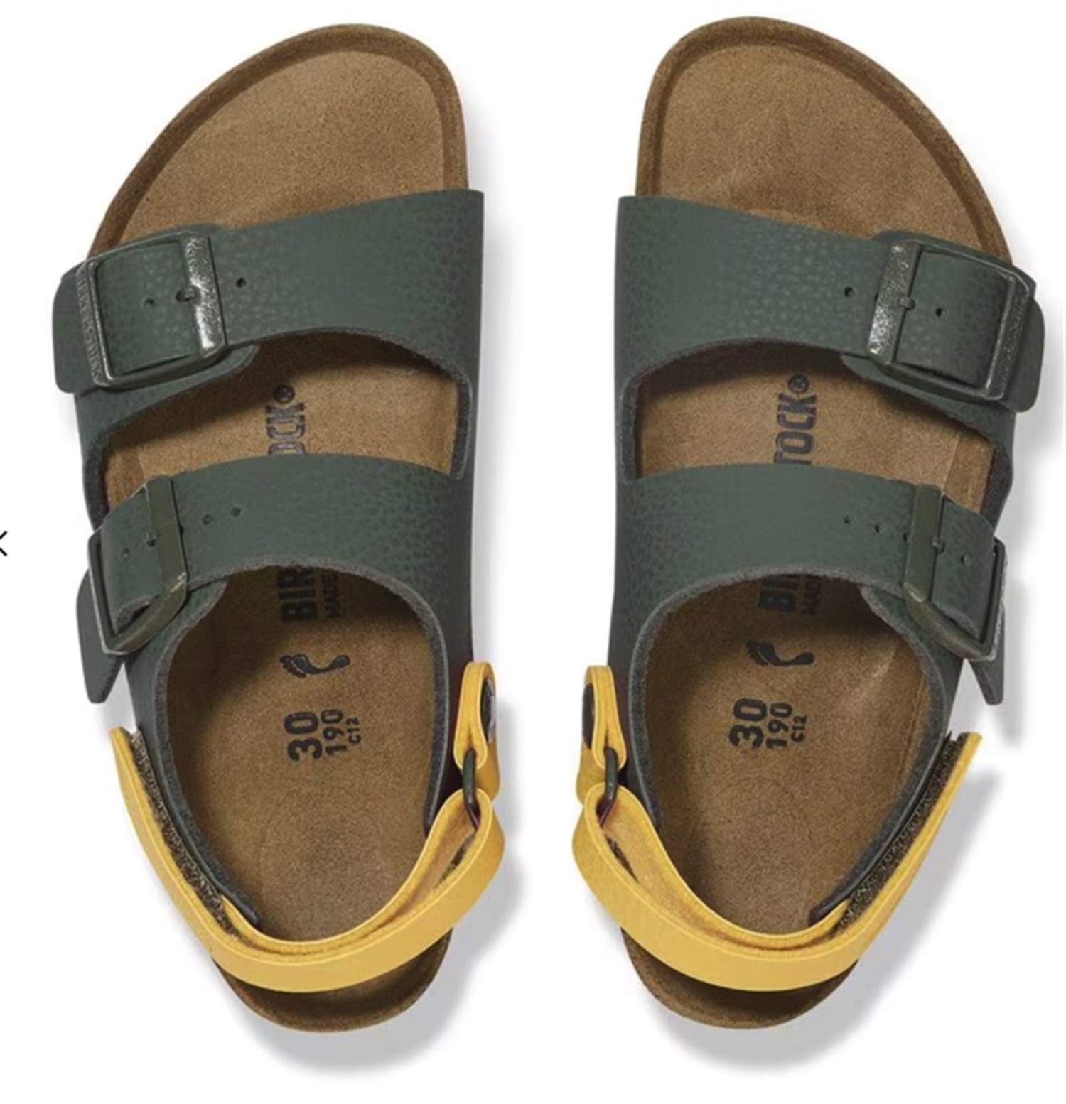 BIRKENSTOCK 1029378 Verde Militare Scarpe Unisex Sandali