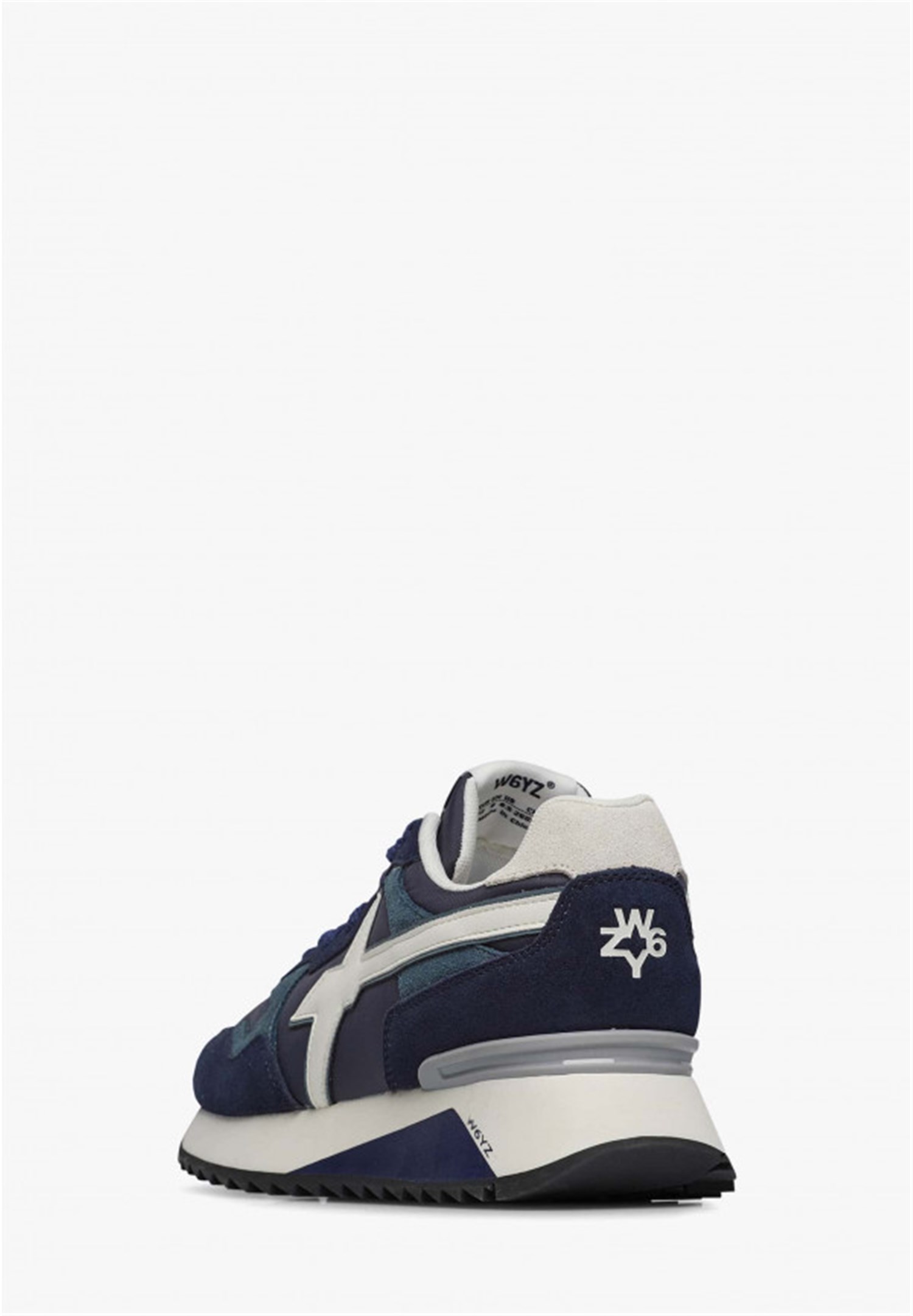 W6YZ 12015185261C69 Blu Scarpe Uomo Sneakers