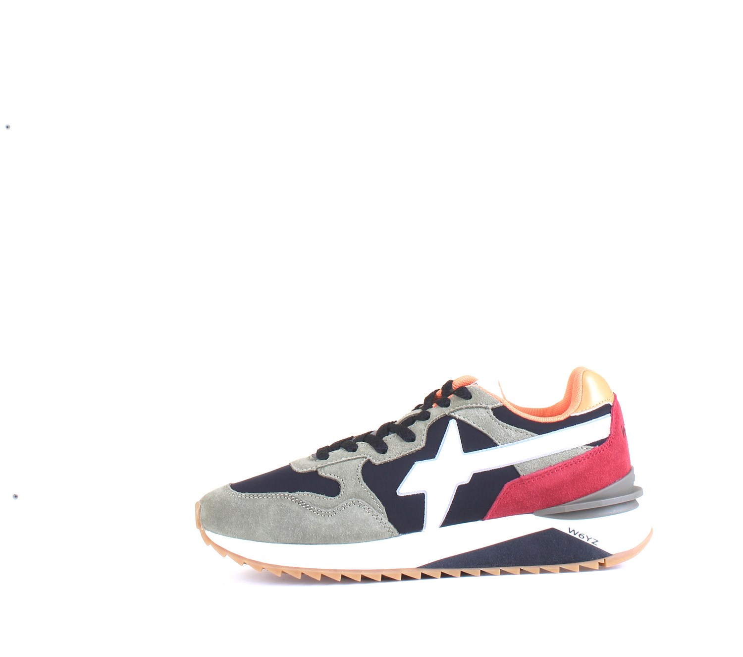 W6YZ 12015185261F90 Nero Scarpe Uomo Sneakers