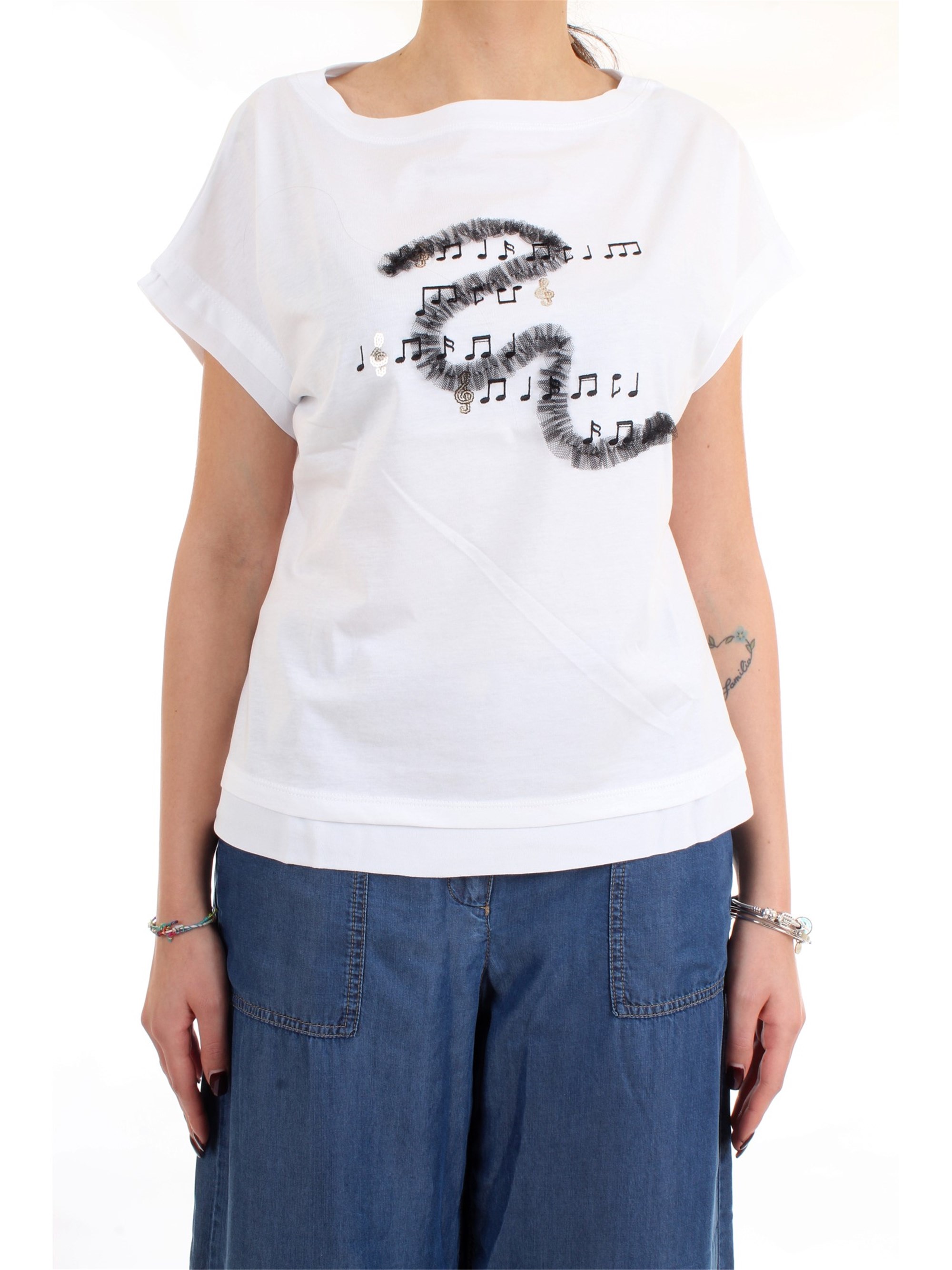 PENNYBLACK 39715220 Bianco Abbigliamento Donna T-Shirt