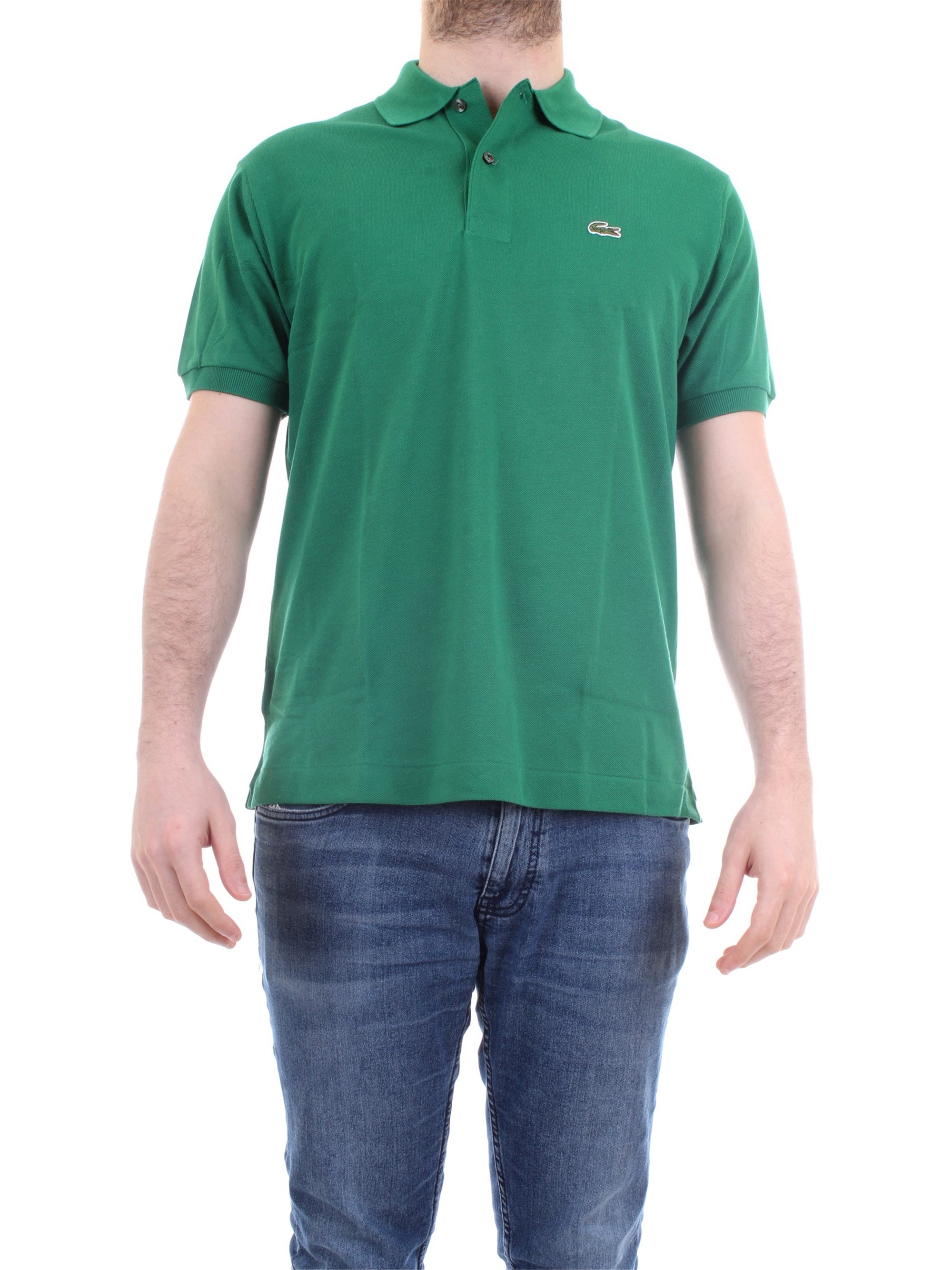 Lacoste L.12.12 Verde prato Abbigliamento Uomo Polo