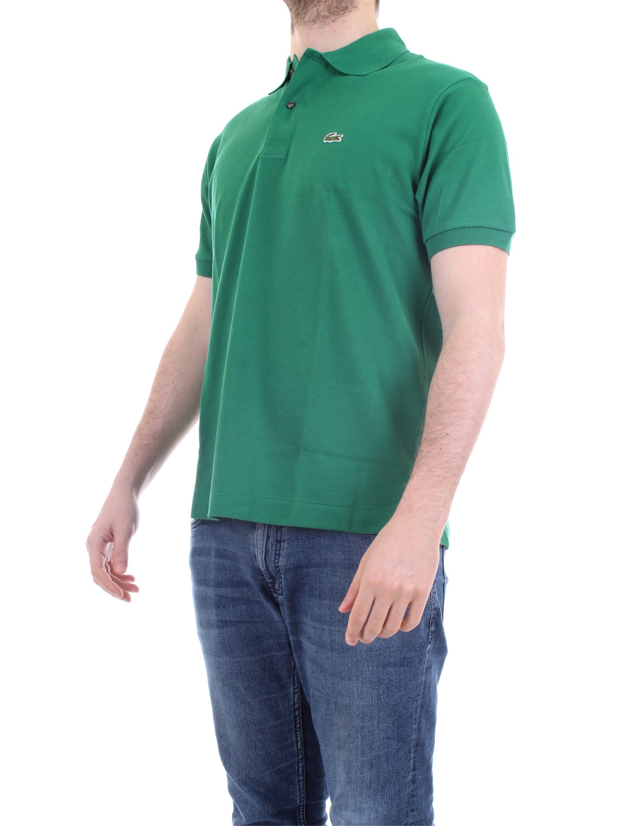 Lacoste L.12.12 Verde prato Abbigliamento Uomo Polo