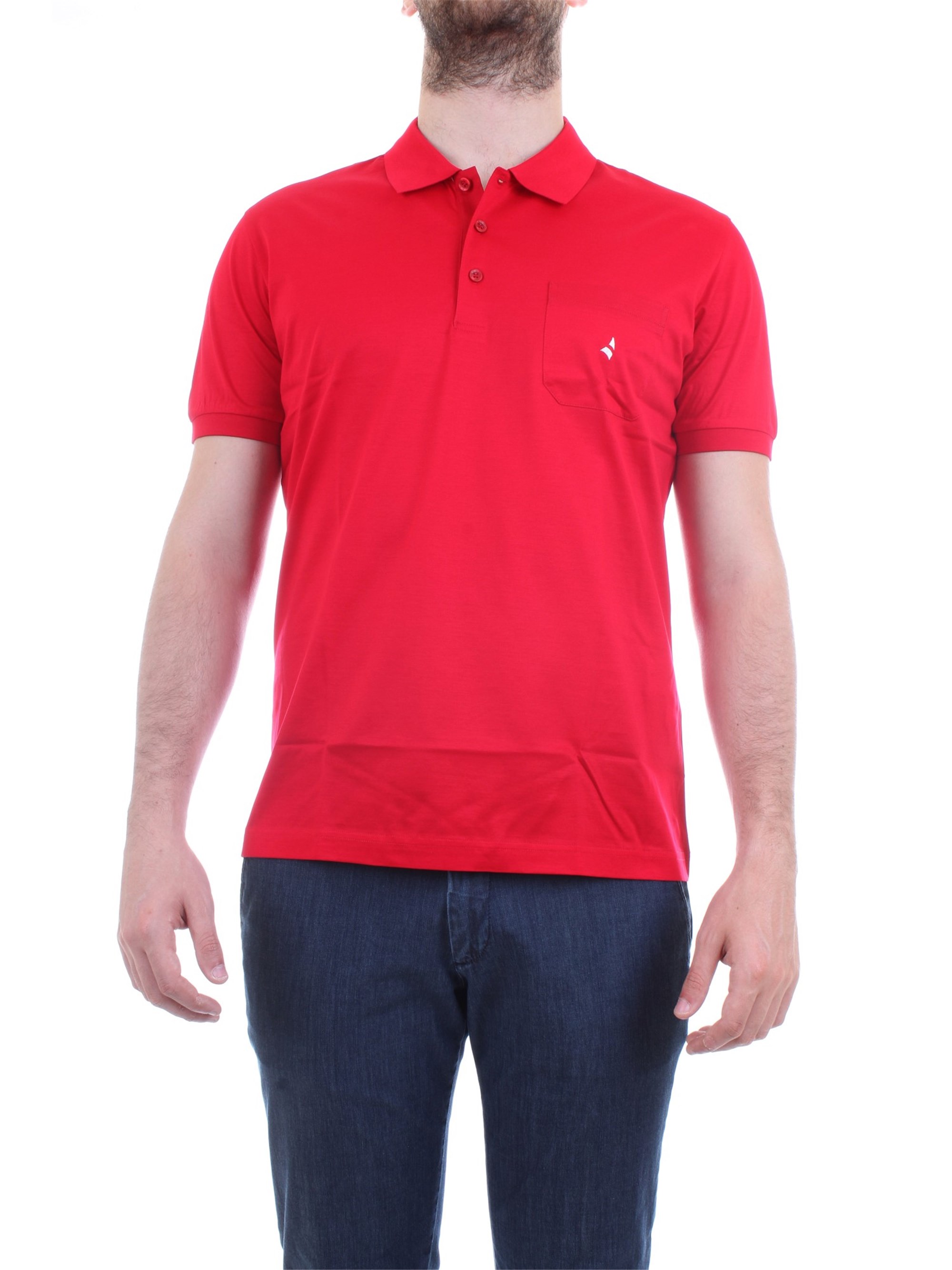 NAVIGARE NV72051 Rosso Abbigliamento Uomo Polo