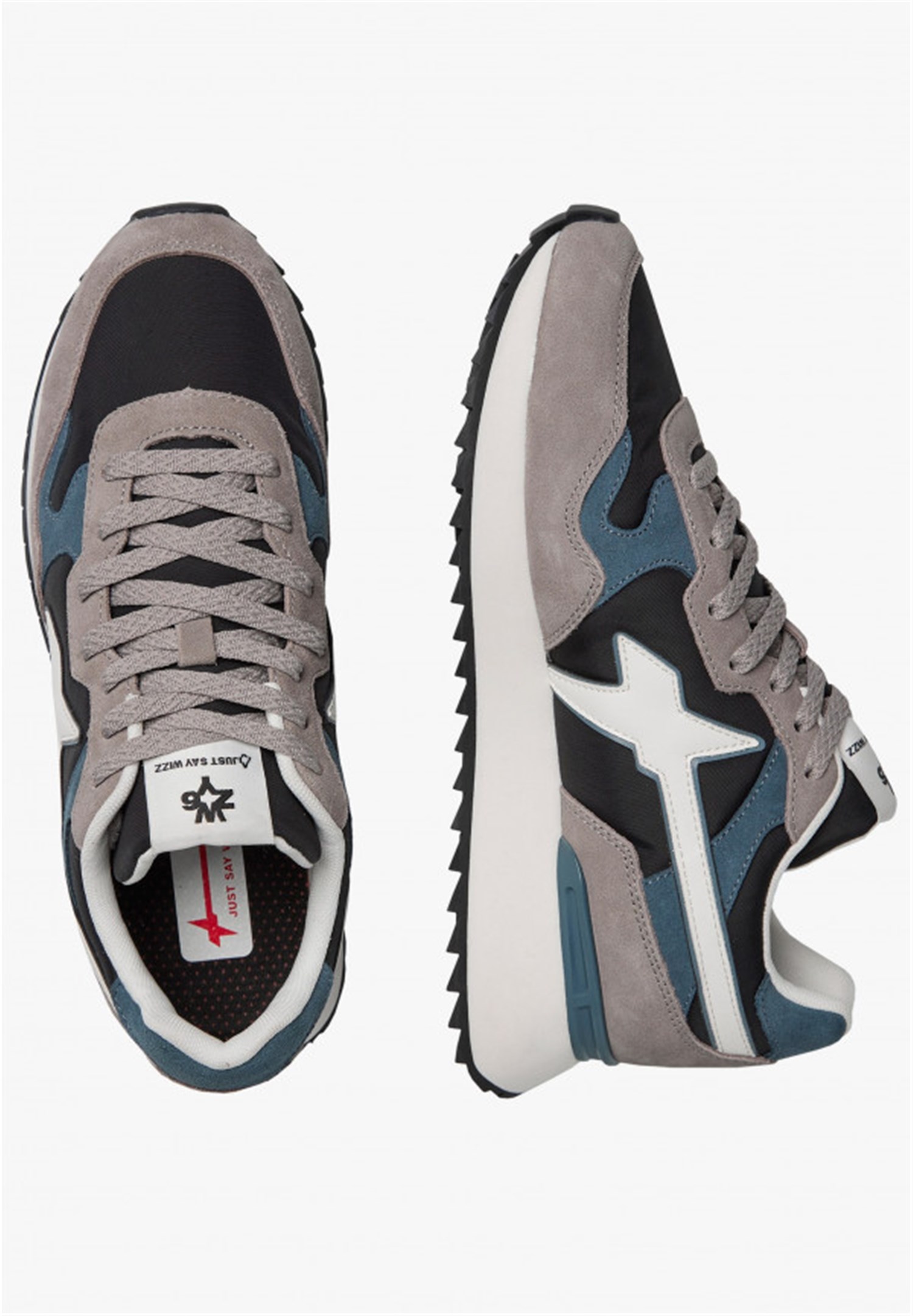 W6YZ 2015185261B97 Nero Scarpe Uomo Sneakers