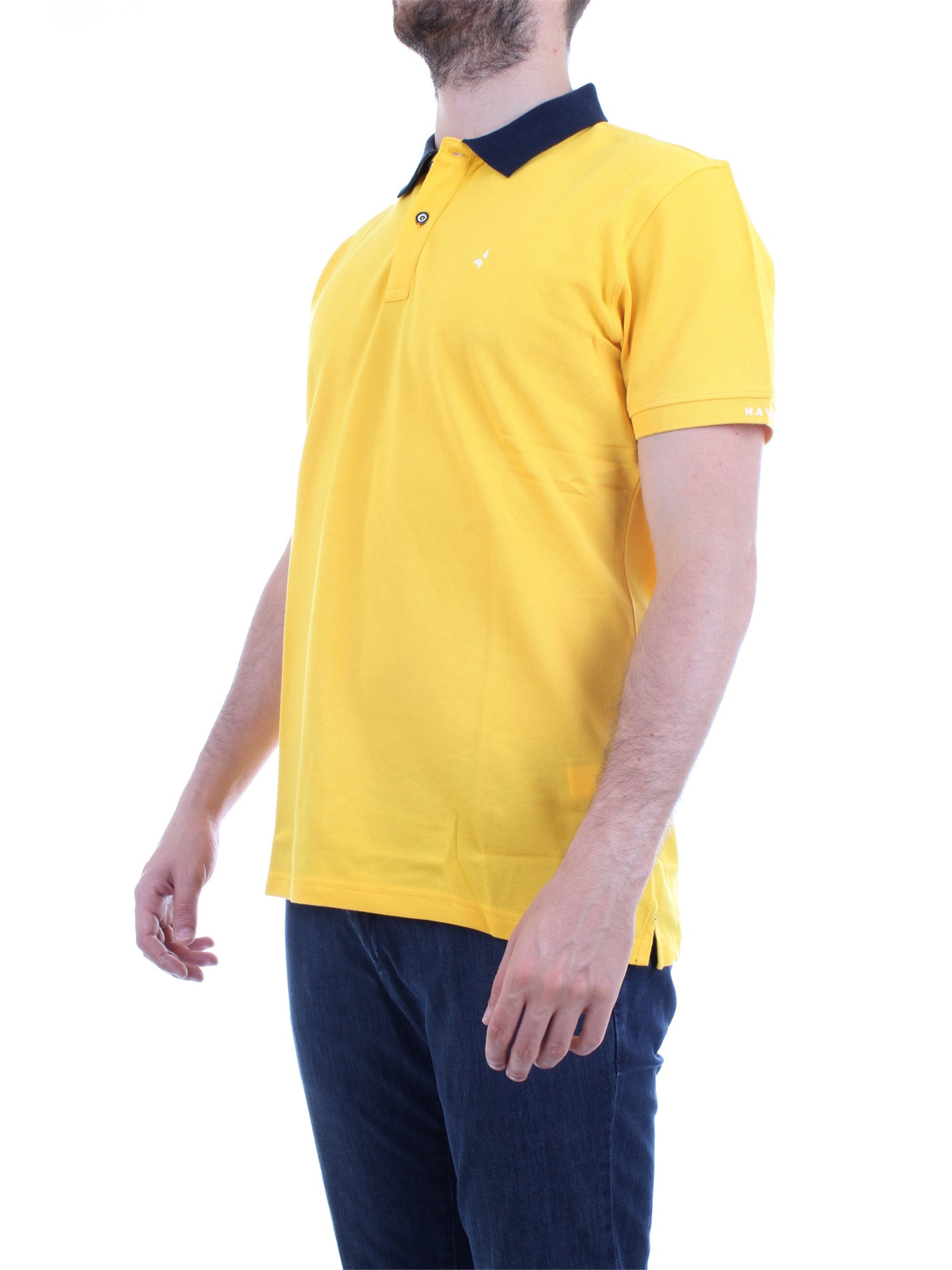 NAVIGARE NV82081 Giallo Abbigliamento Uomo Polo