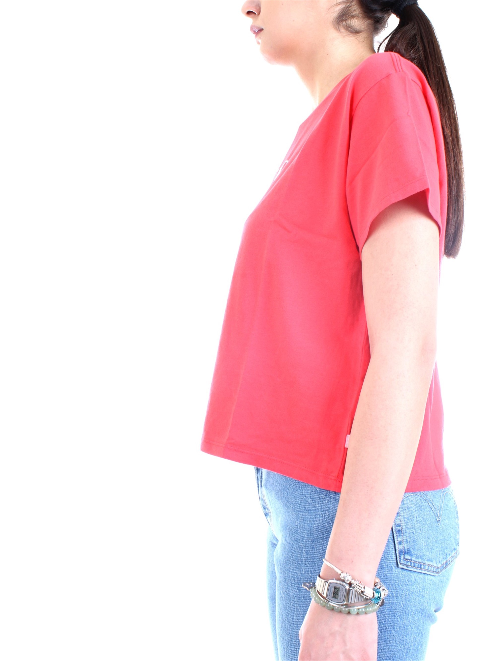 LEVI'S 69973 0070 Rosso Abbigliamento Donna T-Shirt