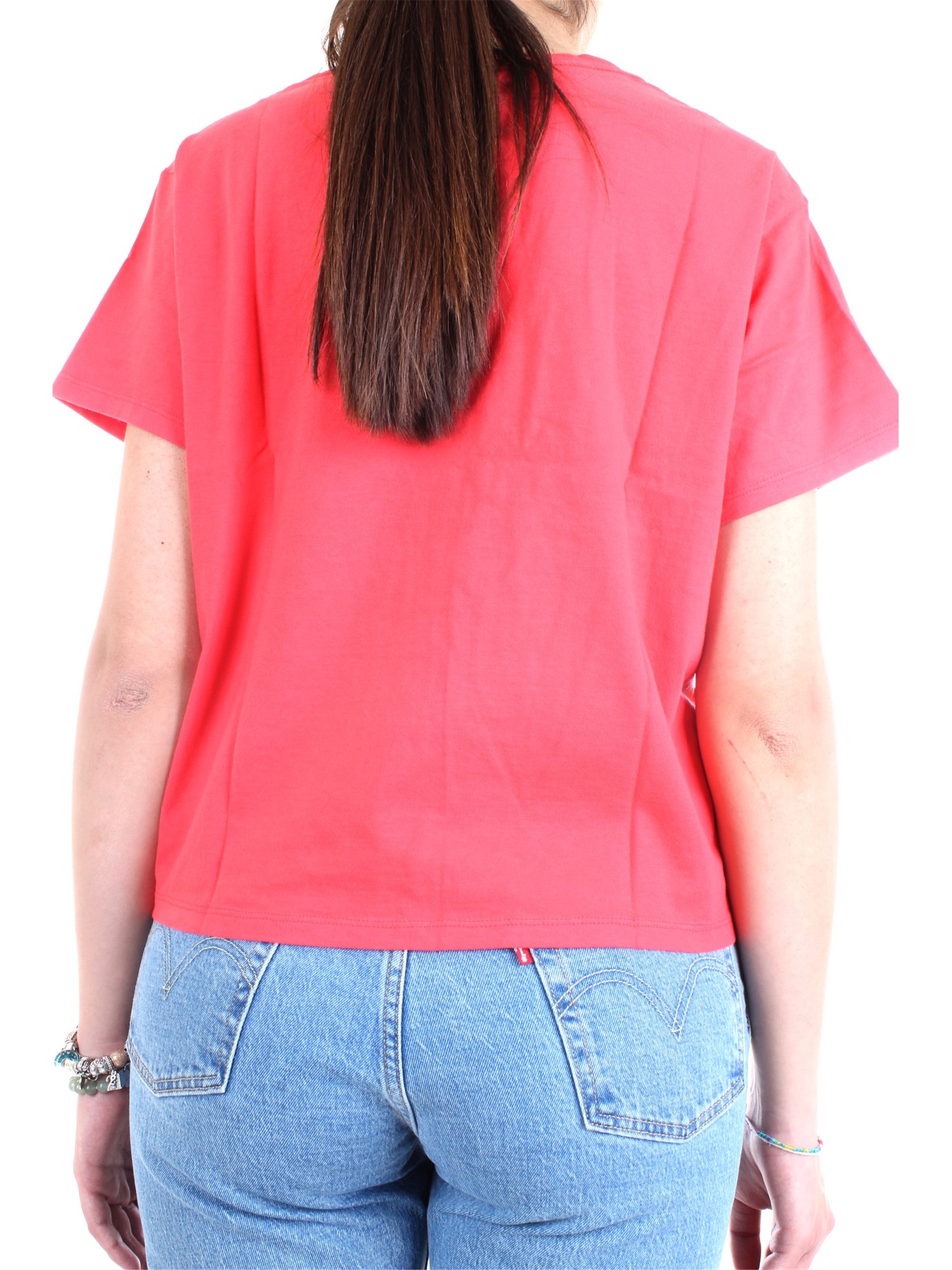 LEVI'S 69973 0070 Rosso Abbigliamento Donna T-Shirt