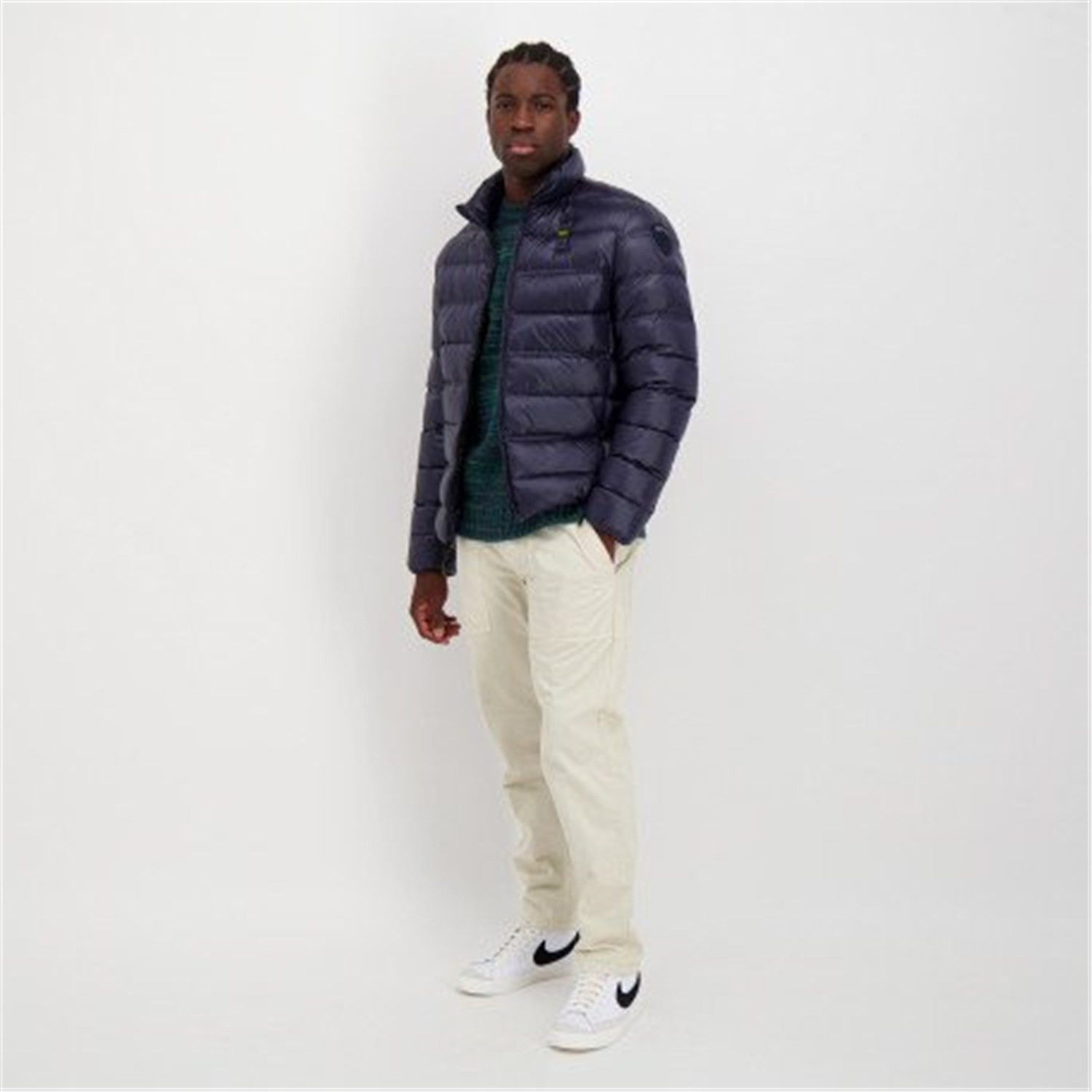 Blauer 22WBLUC03010 006360 Blu Abbigliamento Uomo Piumino