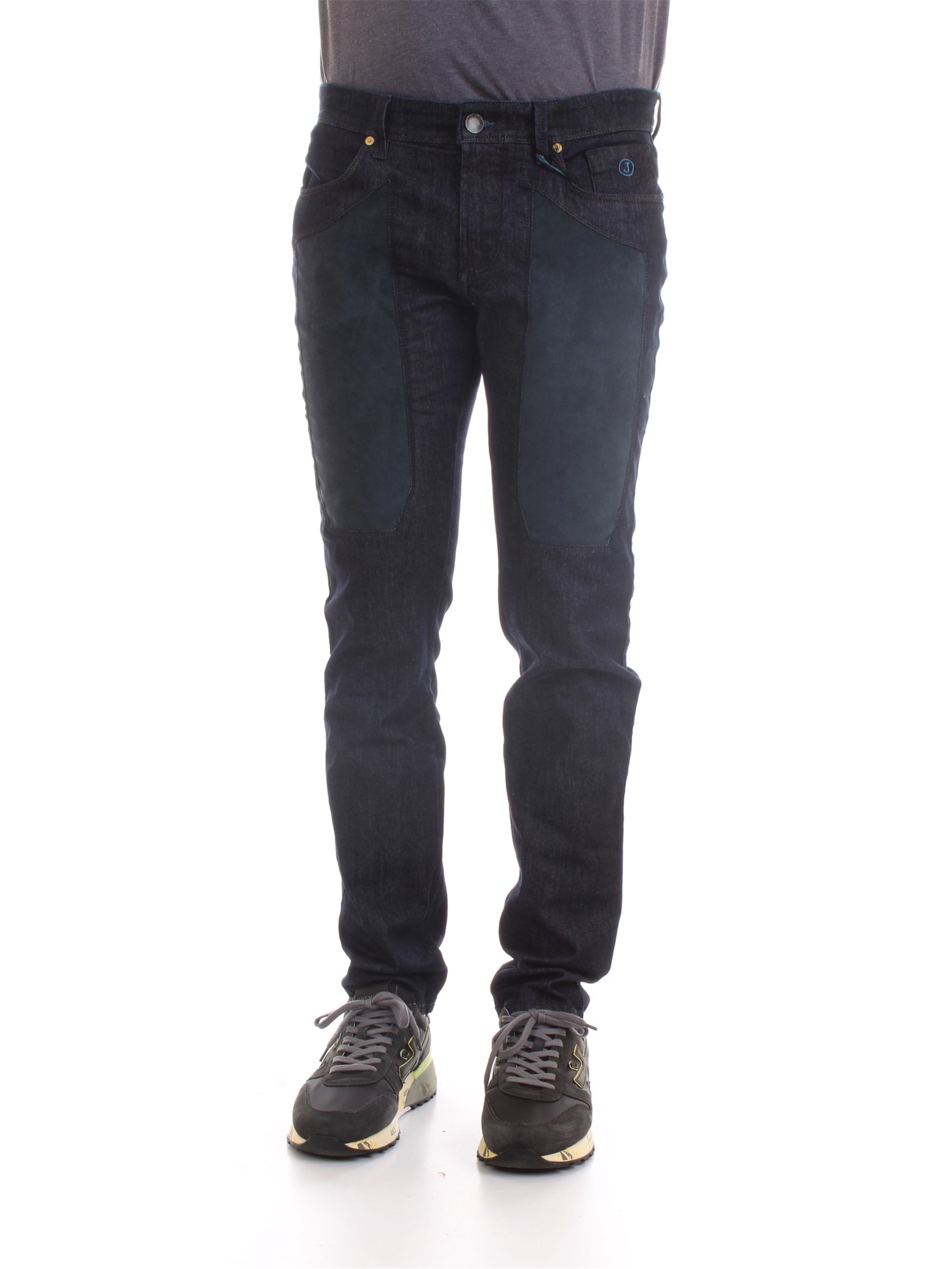 JECKERSON P01UPA077D040161 Blu Abbigliamento Uomo Jeans