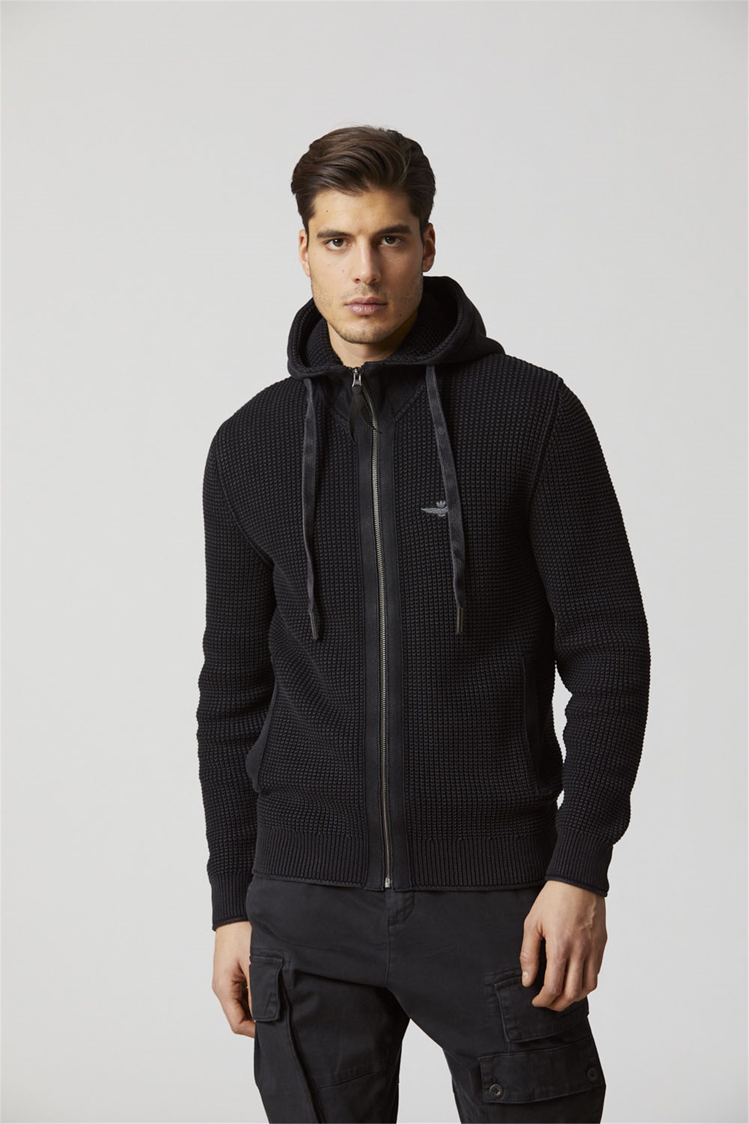 AERONAUTICA MILITARE 232MA1458L511 Nero Abbigliamento Uomo Maglioni