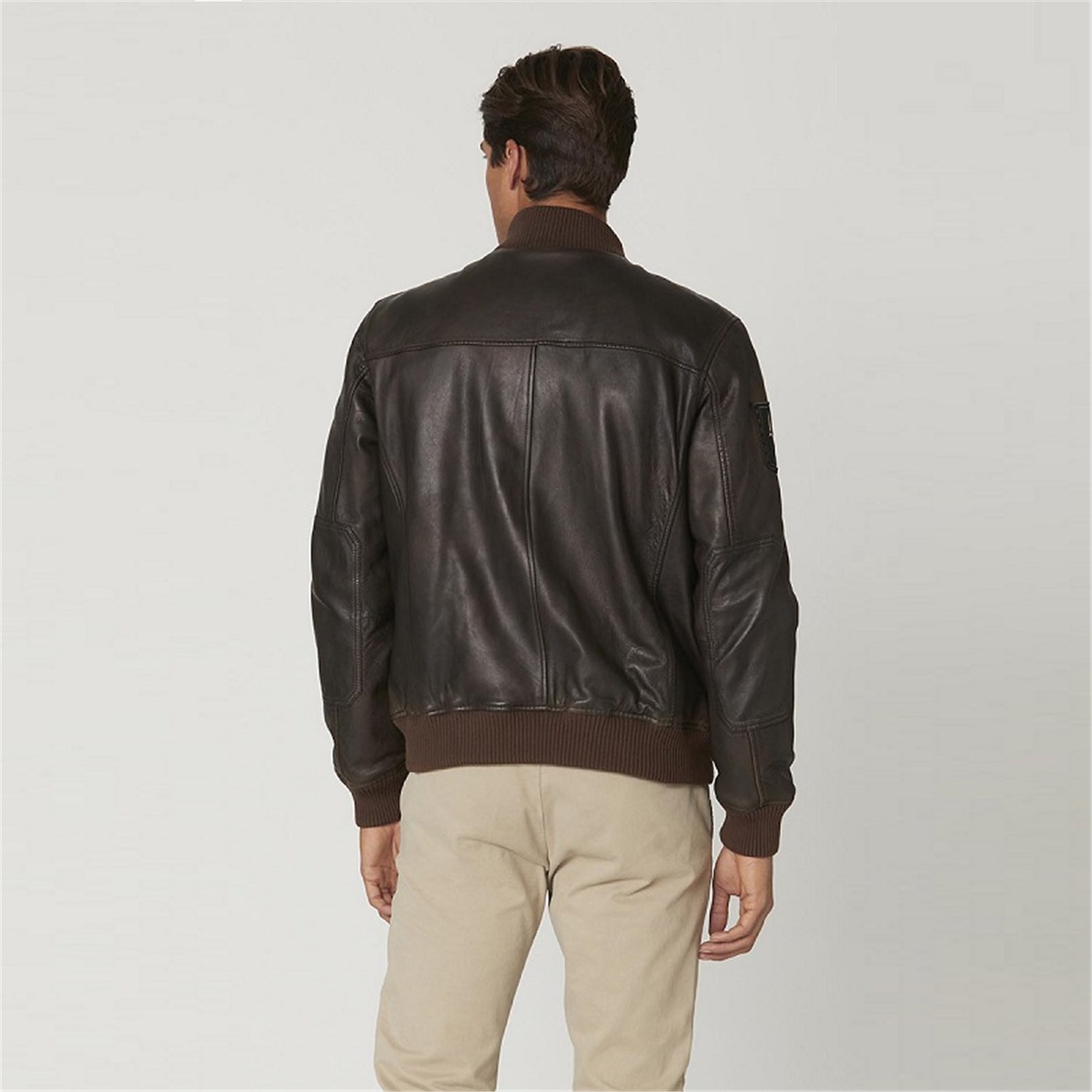 AERONAUTICA MILITARE 232PN932PL199 Marrone Abbigliamento Uomo Giacca