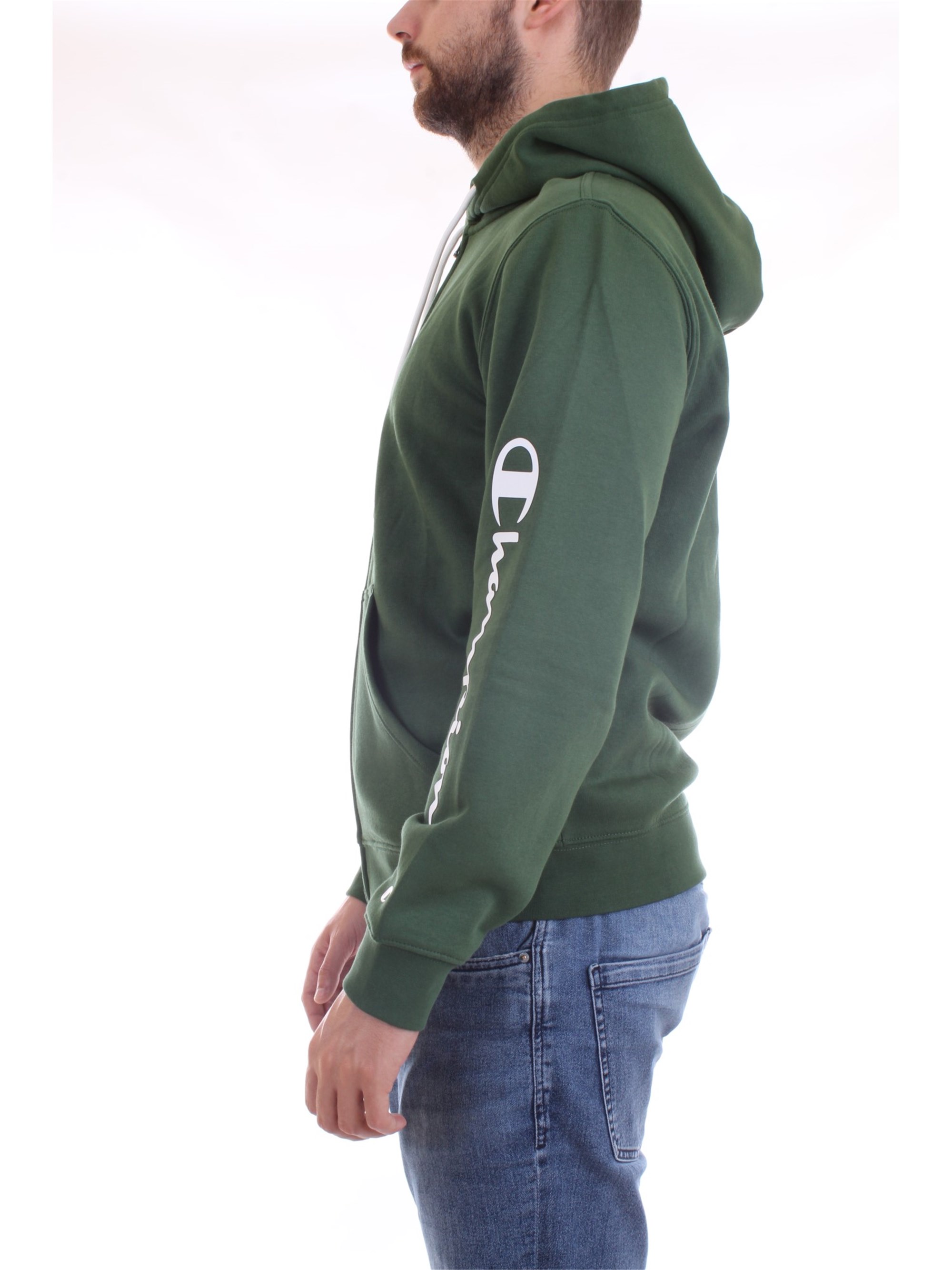 CHAMPION 214745 Verde Abbigliamento Uomo Felpa