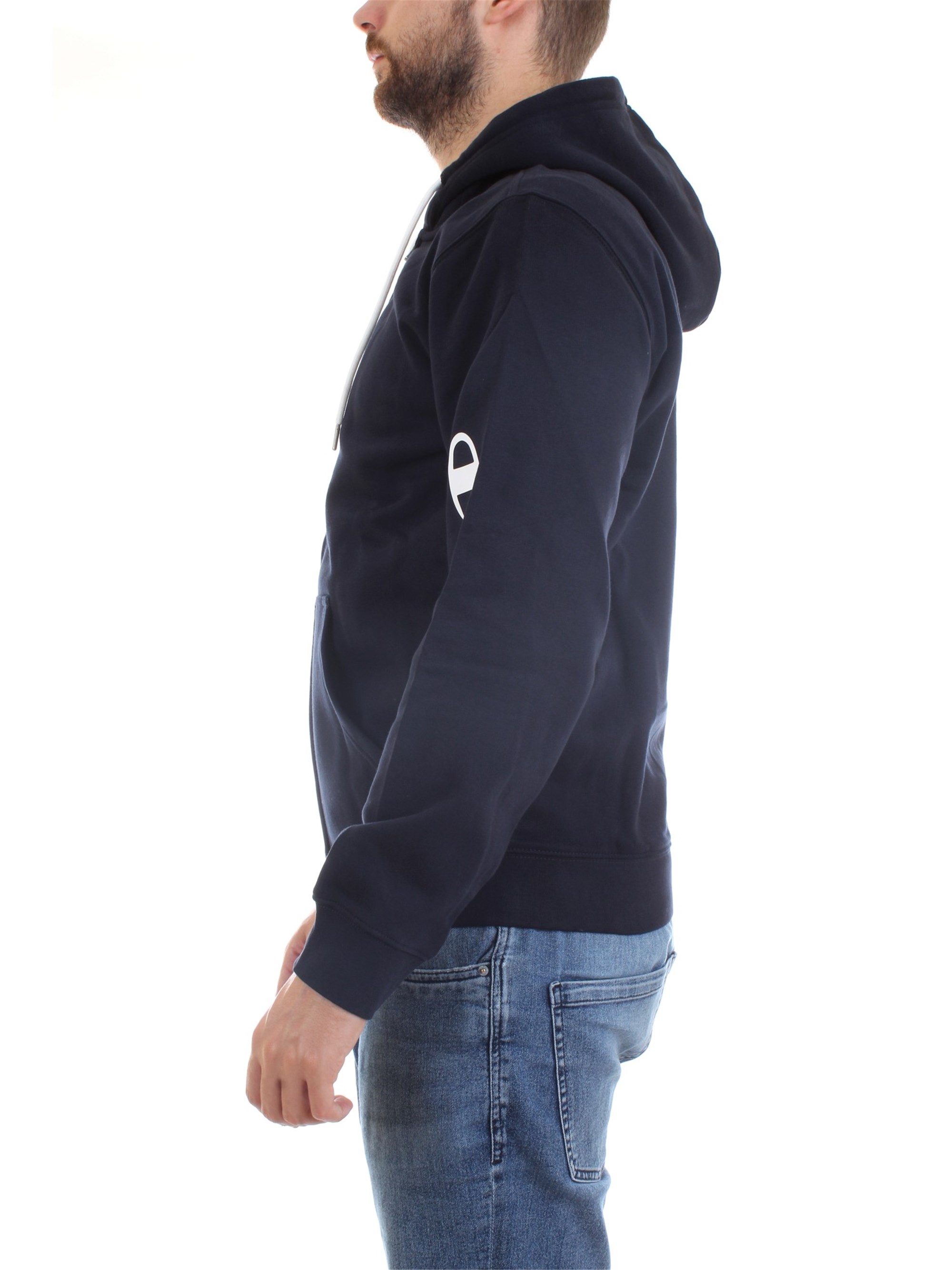 CHAMPION 214745 Blu Abbigliamento Uomo Felpa