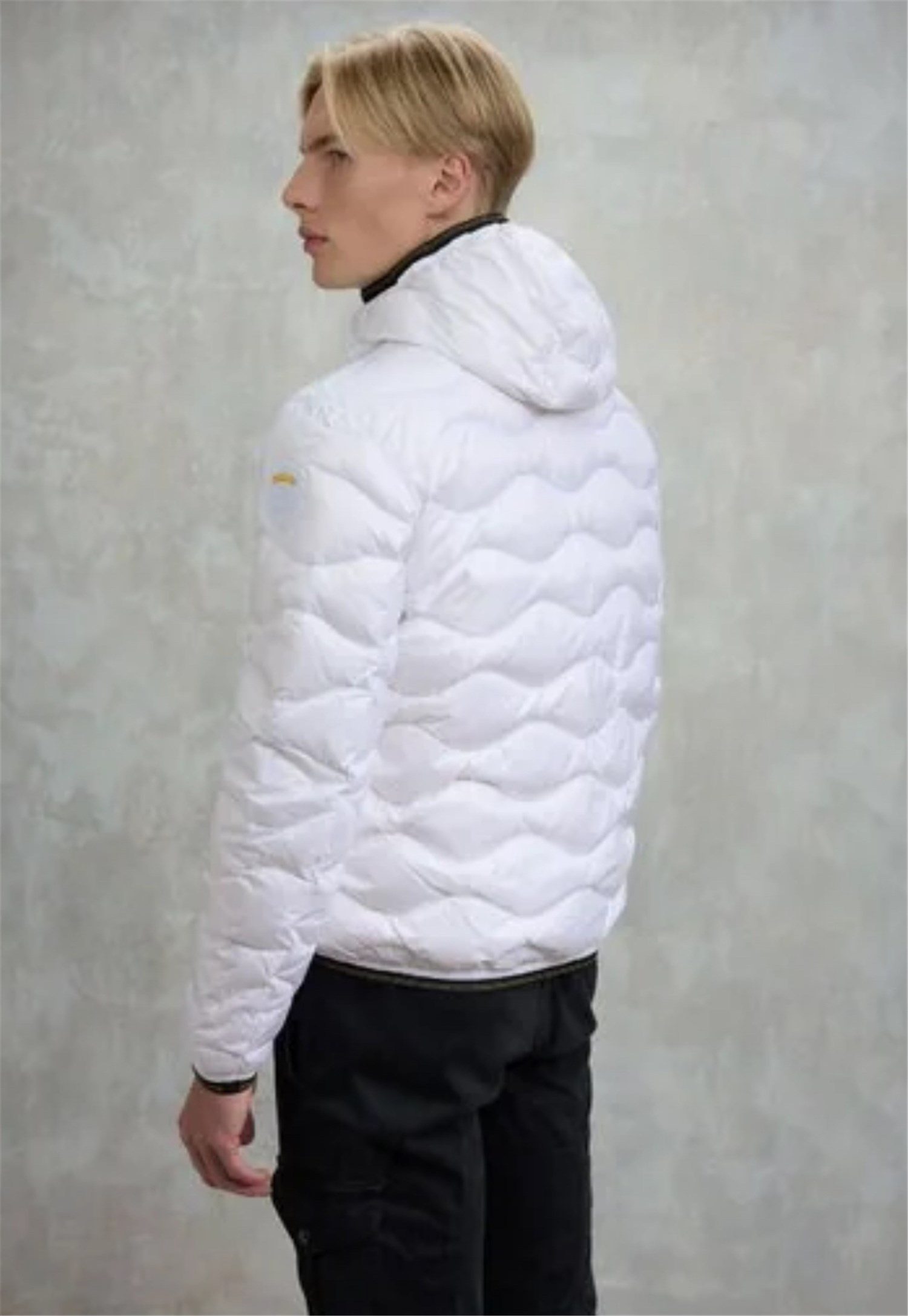 Blauer 25WBLUC03074 006355 Bianco Abbigliamento Uomo Piumino