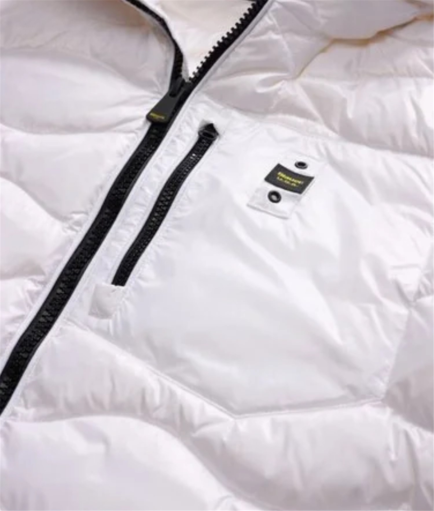 Blauer 25WBLUC03074 006355 Bianco Abbigliamento Uomo Piumino