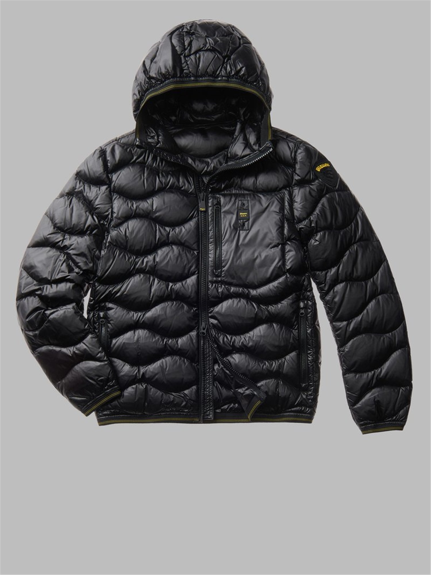 Blauer 25WBLUC03074 006355 Nero Abbigliamento Uomo Piumino