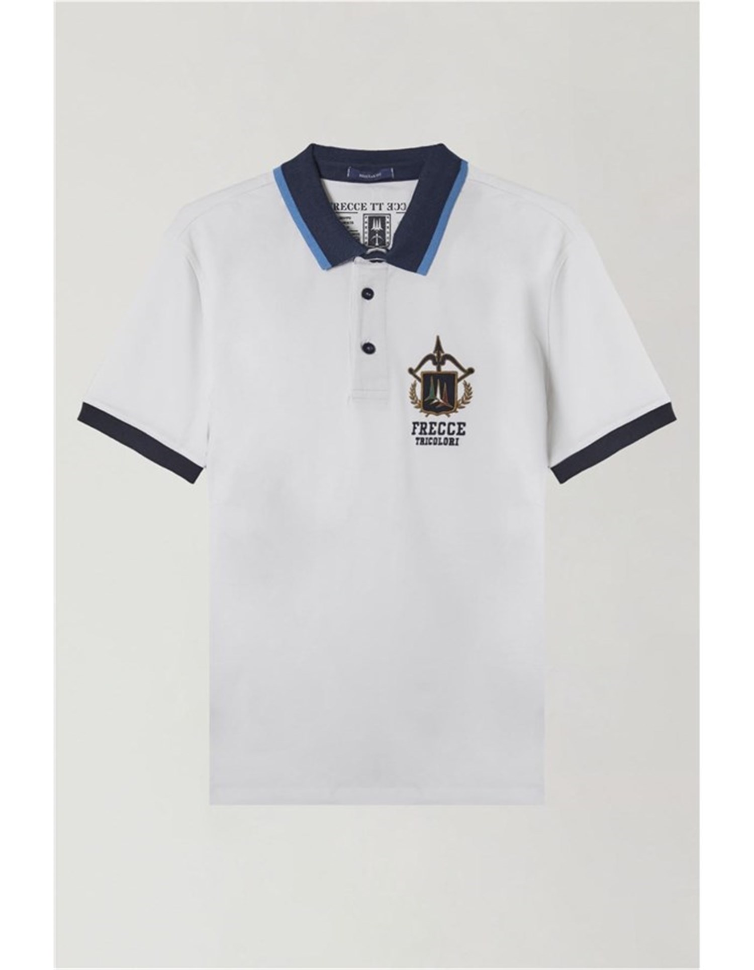 AERONAUTICA MILITARE 241PO1761P199 Bianco Abbigliamento Uomo Polo