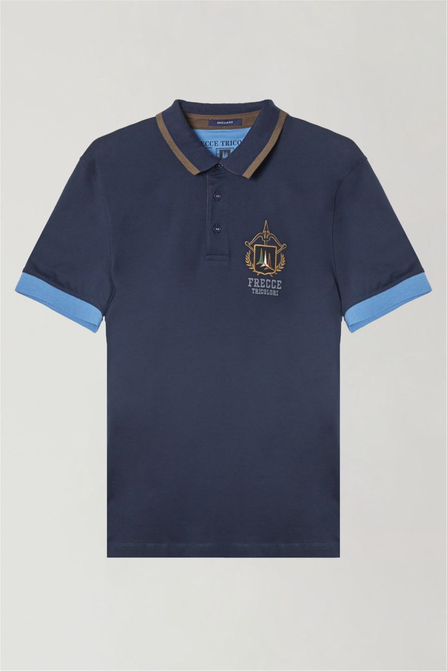 AERONAUTICA MILITARE 241PO1761P199 Blu Abbigliamento Uomo Polo