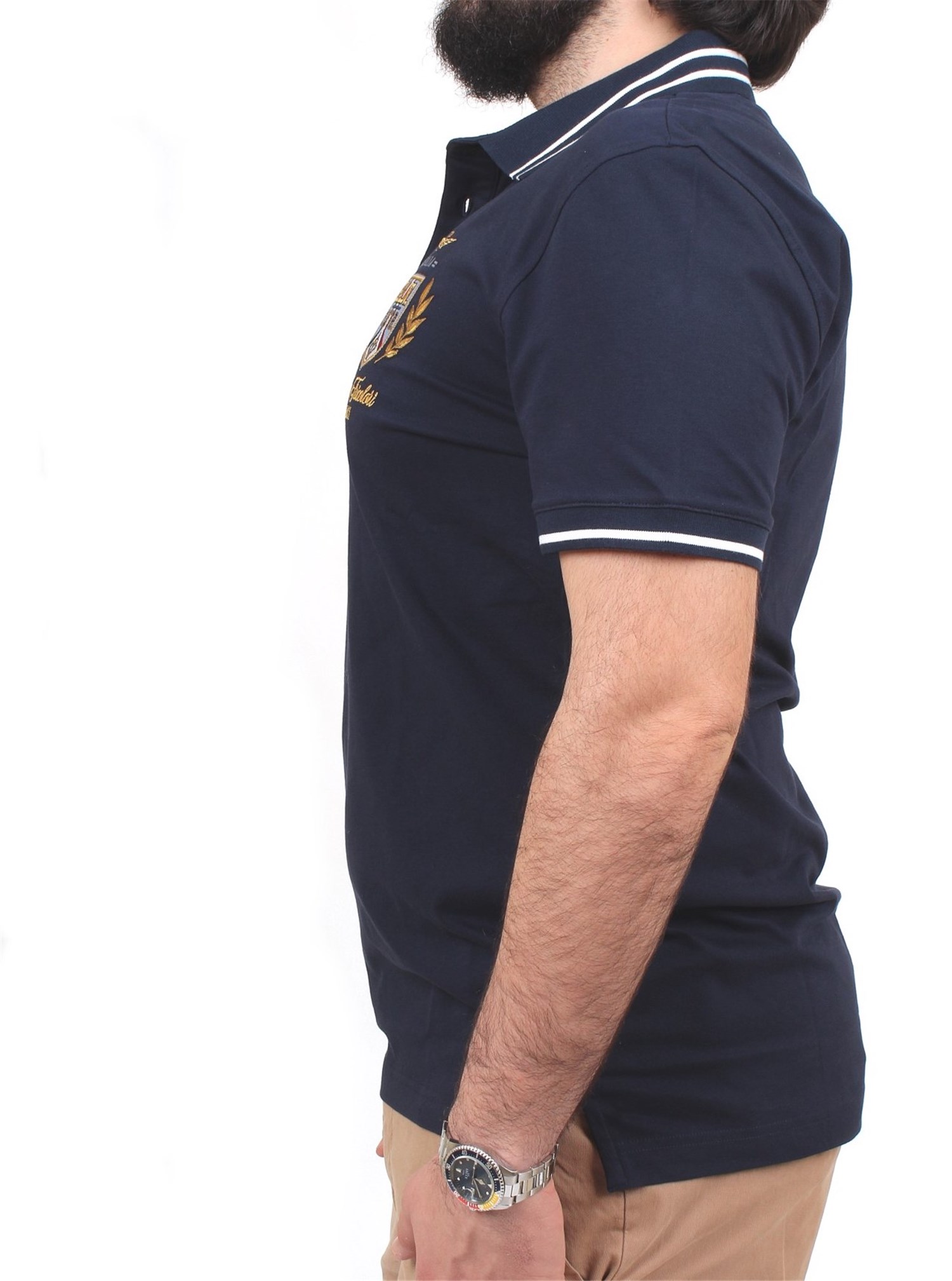 AERONAUTICA MILITARE 241PO1764P199 Blu Abbigliamento Uomo Polo