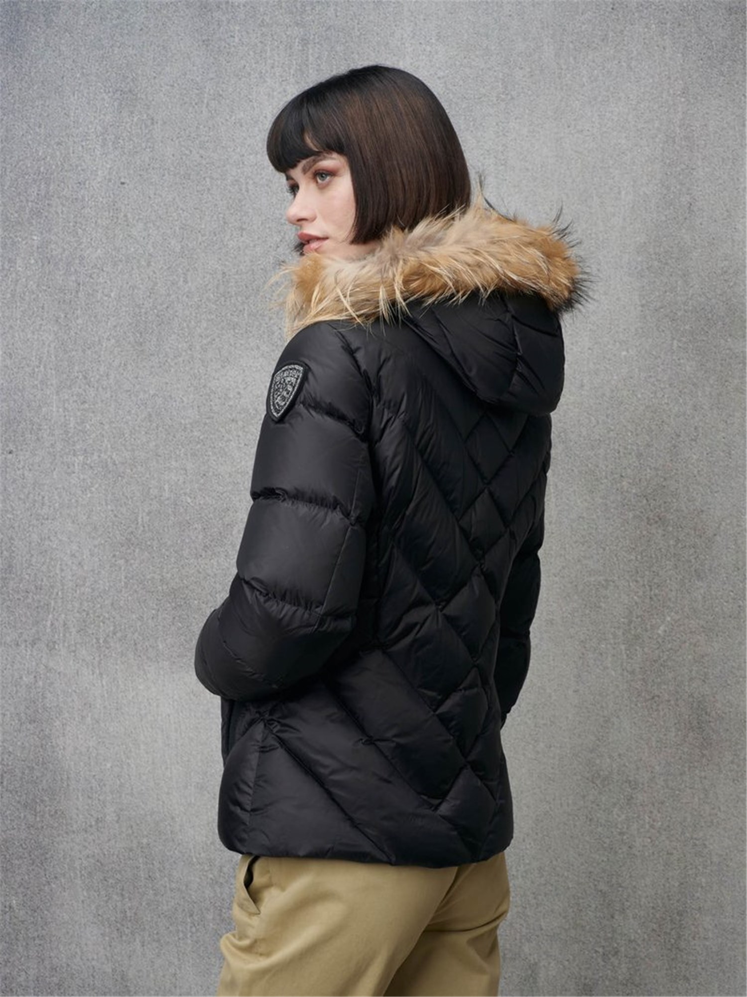 Blauer 25WBLDC03097 006047 Nero Abbigliamento Donna Piumino