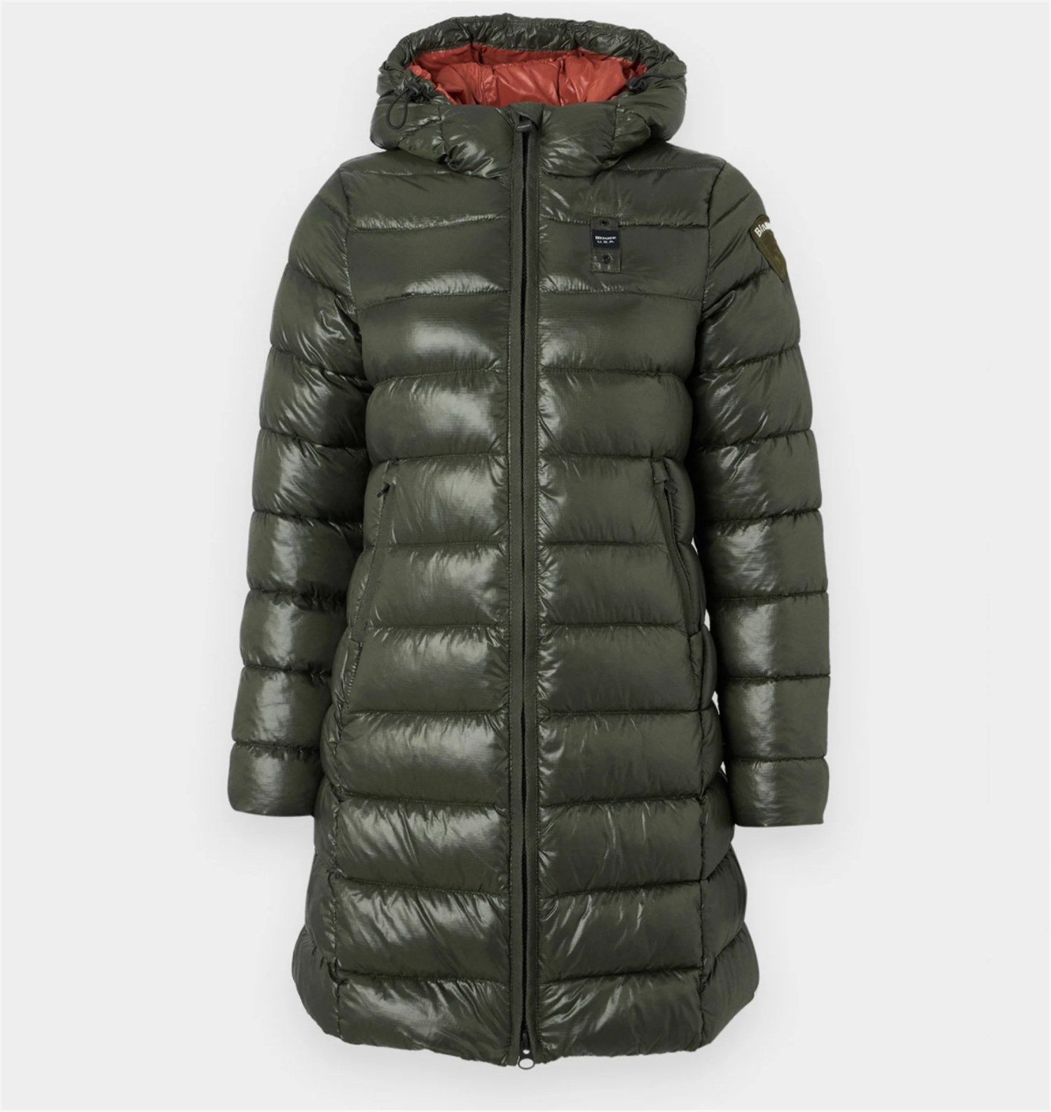 Blauer 24WBLDK02042 006648 Verde Abbigliamento Donna Piumino