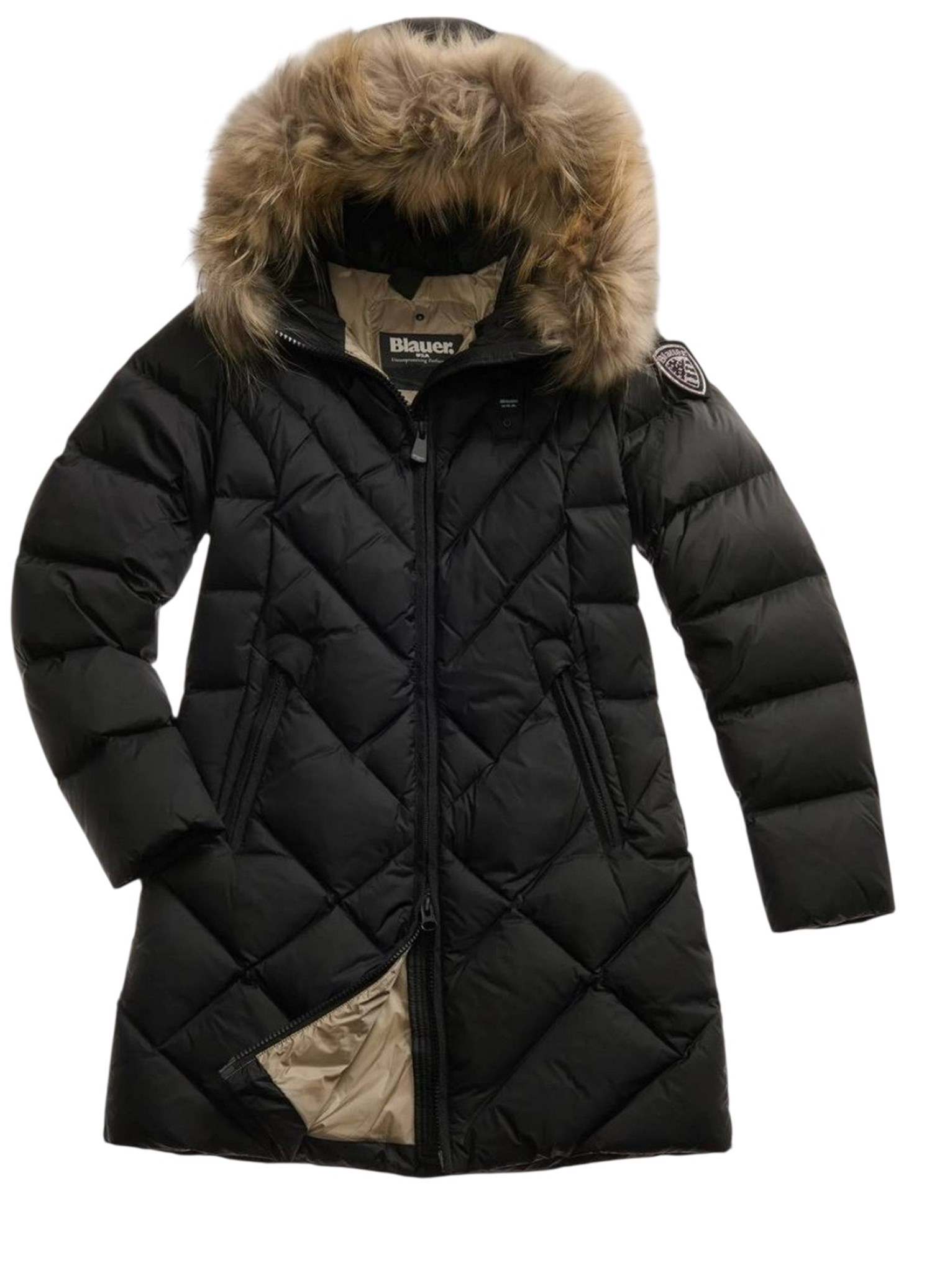 Blauer 25WBLDK03098 006047 Nero Abbigliamento Donna Piumino