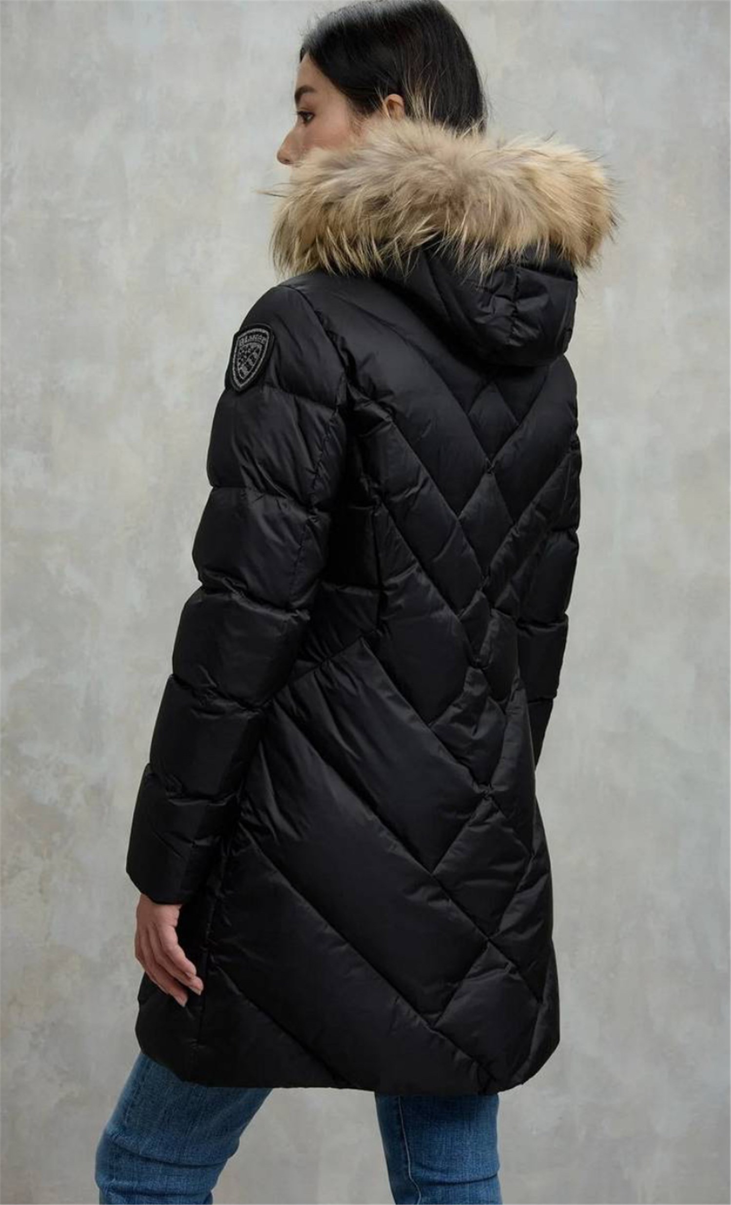 Blauer 25WBLDK03098 006047 Nero Abbigliamento Donna Piumino