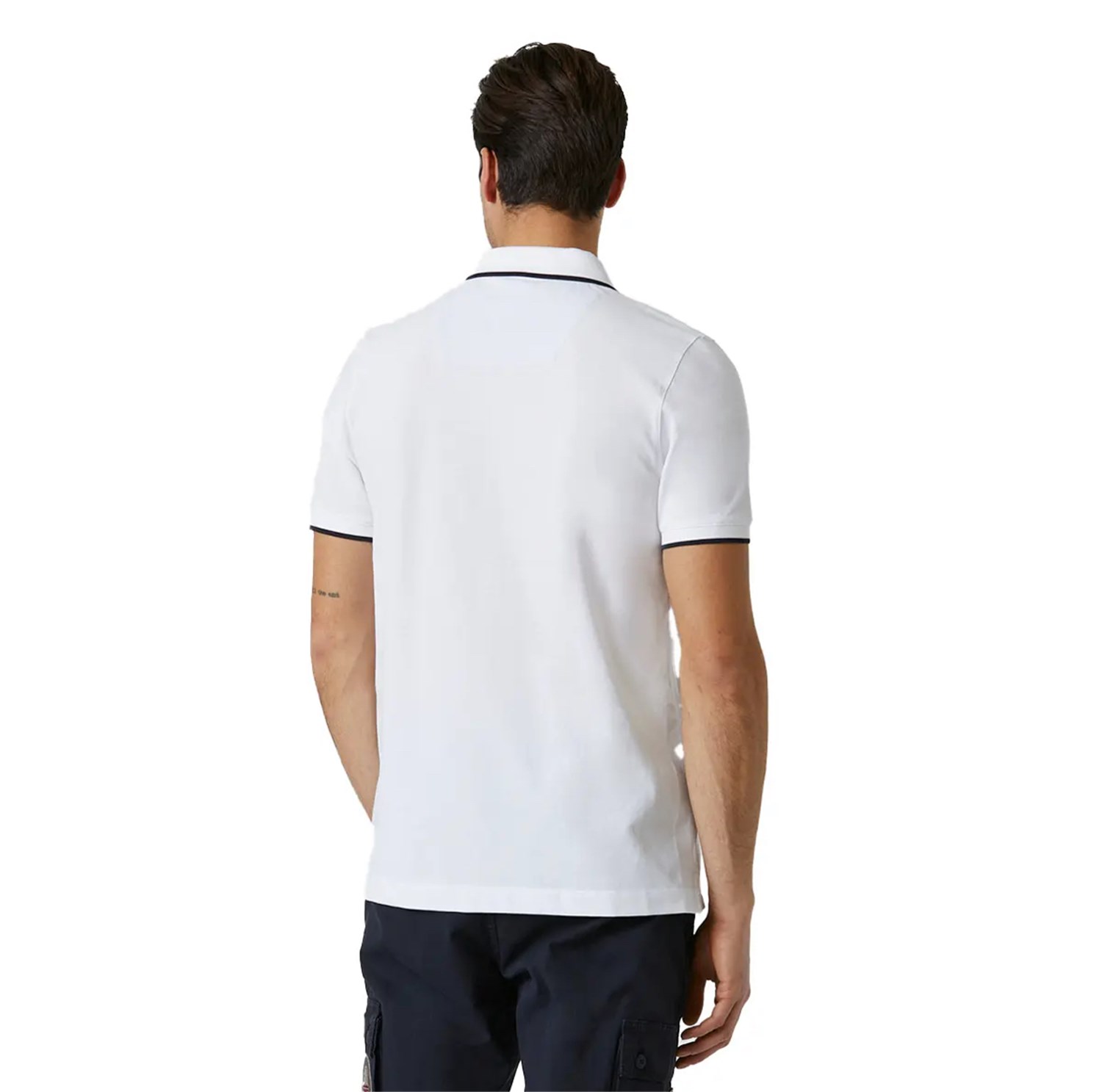 AERONAUTICA MILITARE 251PO1308P82 Bianco Abbigliamento Uomo Polo
