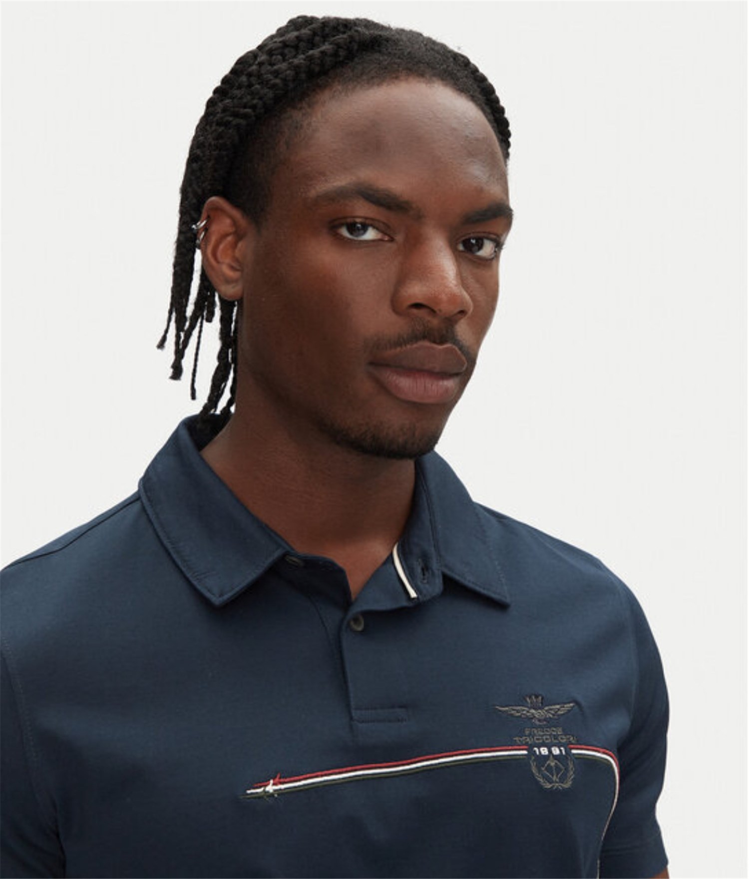 AERONAUTICA MILITARE 251PO1862J682 Blu Abbigliamento Uomo Polo