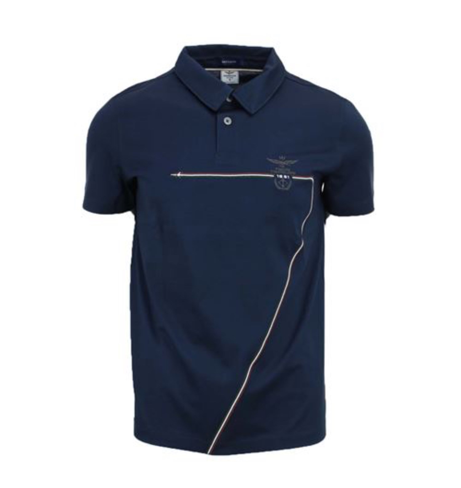 AERONAUTICA MILITARE 251PO1862J682 Blu Abbigliamento Uomo Polo