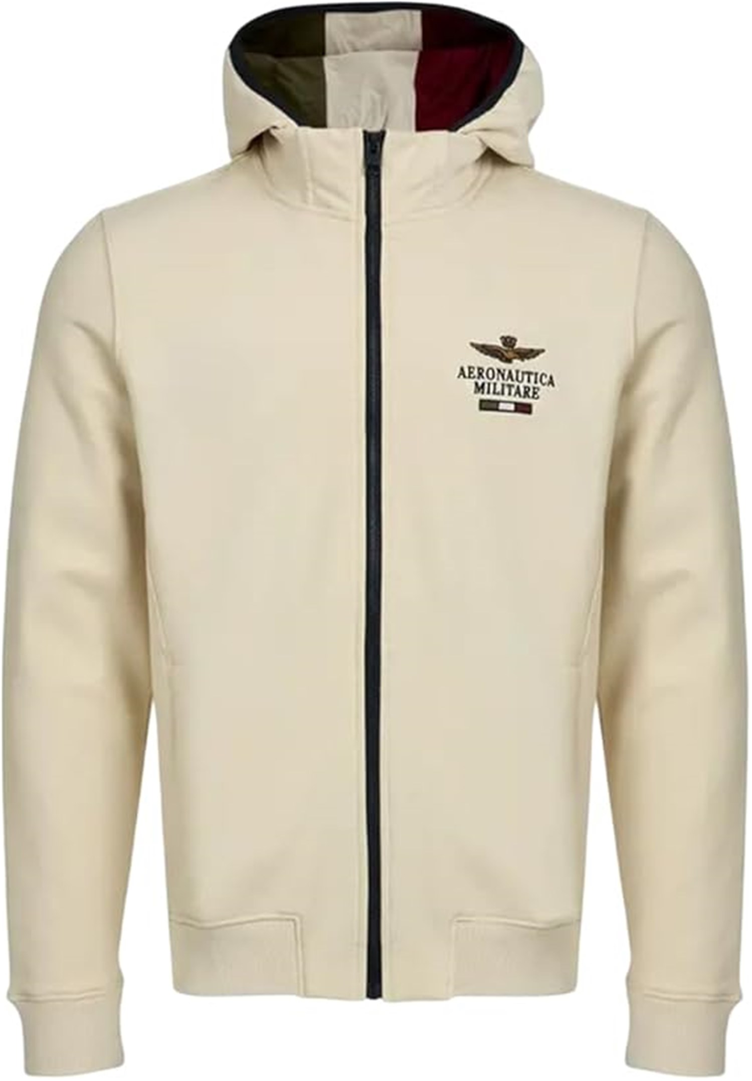 AERONAUTICA MILITARE 252FE2078UF00662 Beige Abbigliamento Uomo Felpa