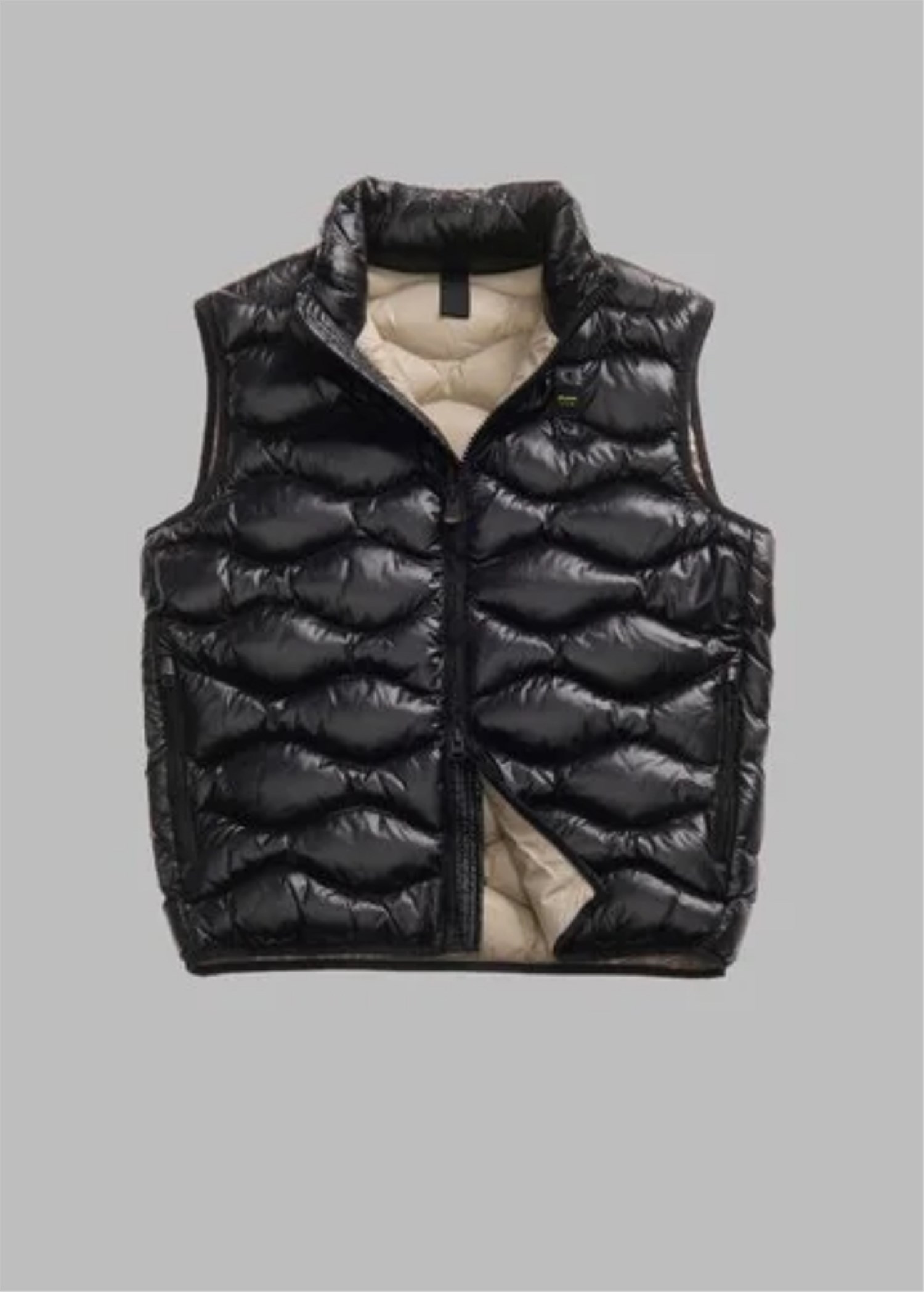 Blauer 25SBLUX02081 005958 Nero Abbigliamento Uomo Gilet