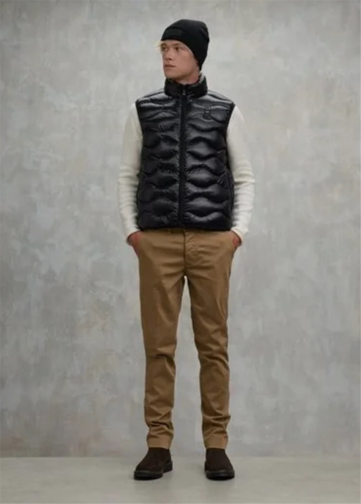 Blauer 25SBLUX02081 005958 Nero Abbigliamento Uomo Gilet