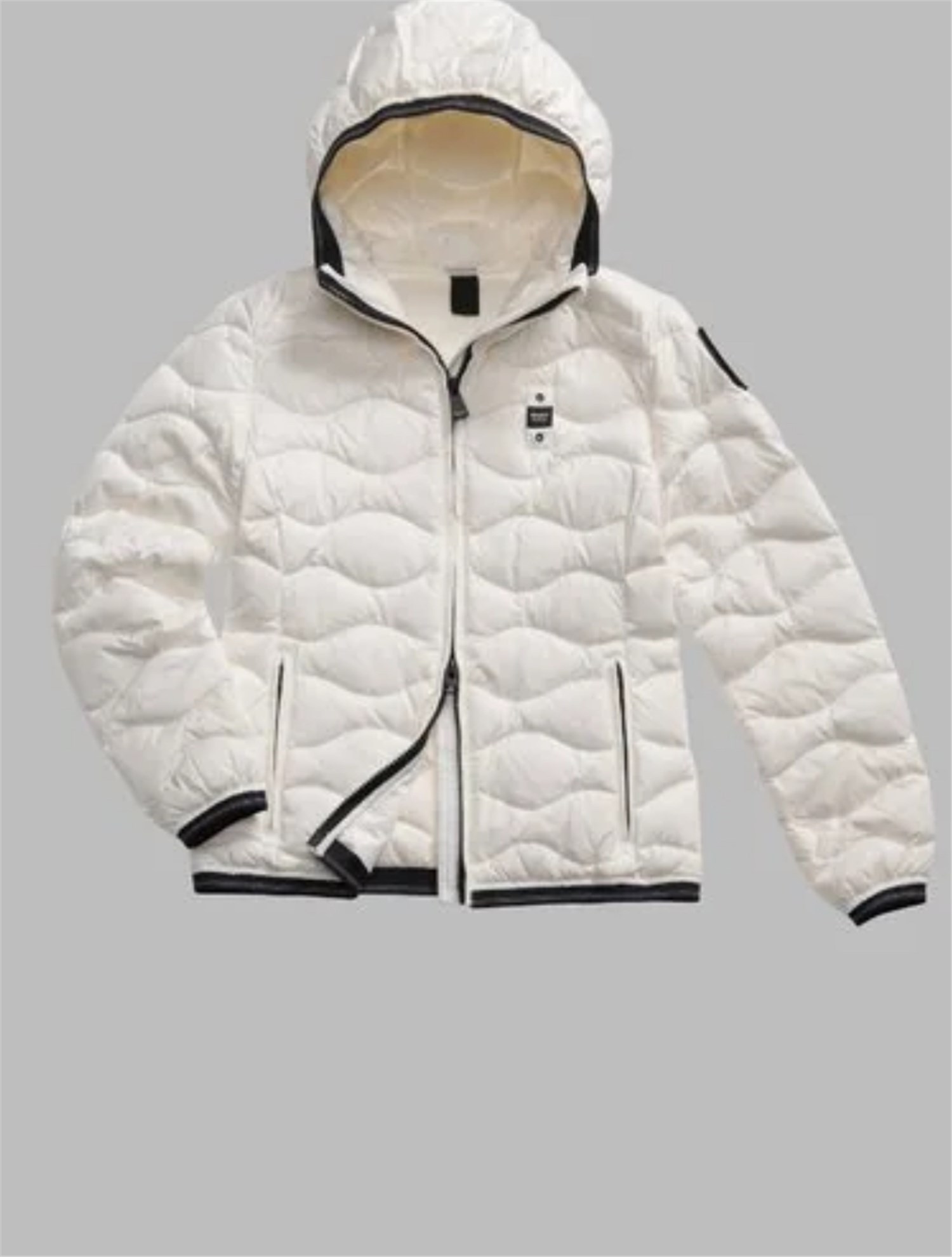 Blauer 25WBLDC03095-006047 Bianco Abbigliamento Donna Piumino