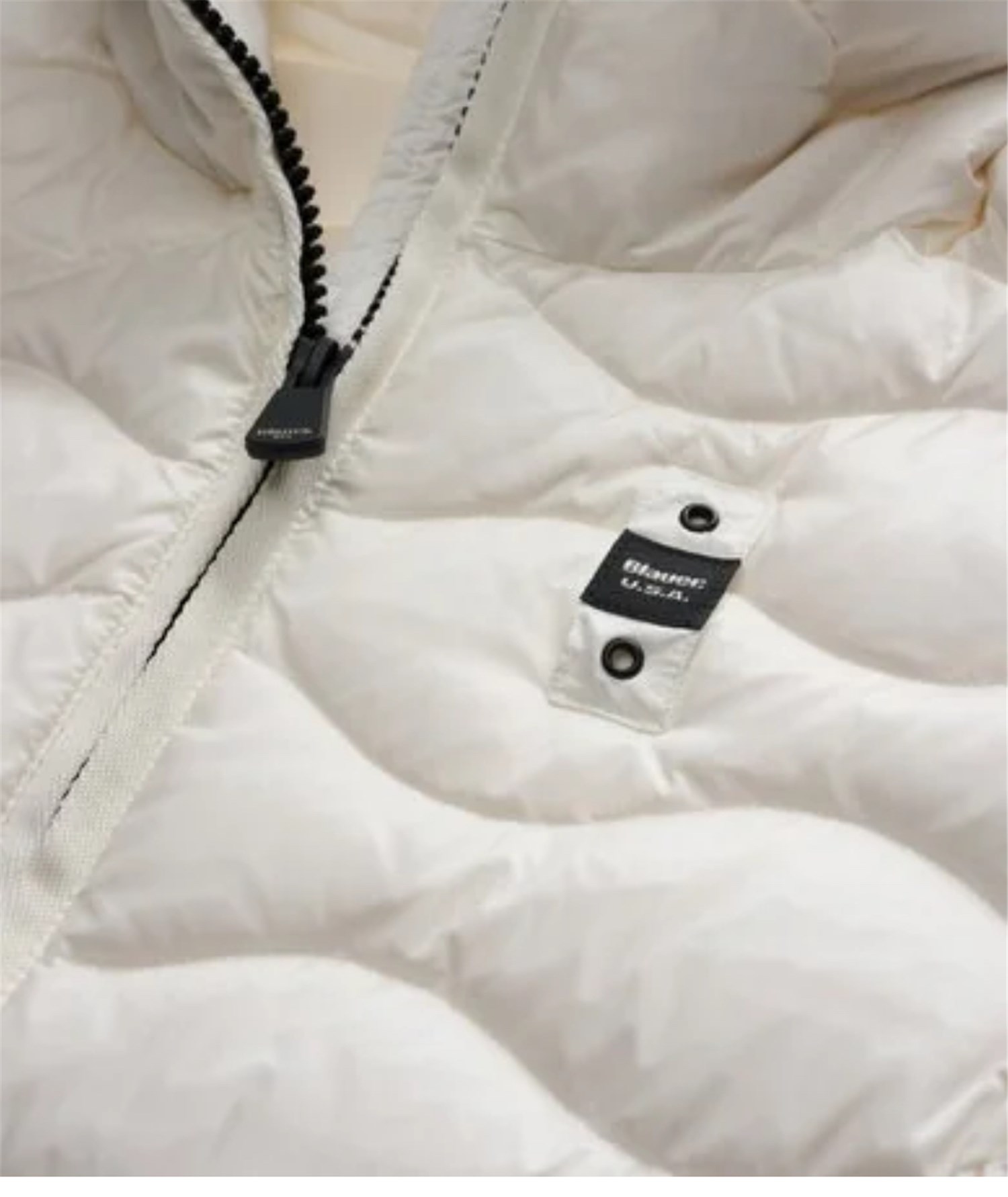 Blauer 25WBLDC03095-006047 Bianco Abbigliamento Donna Piumino