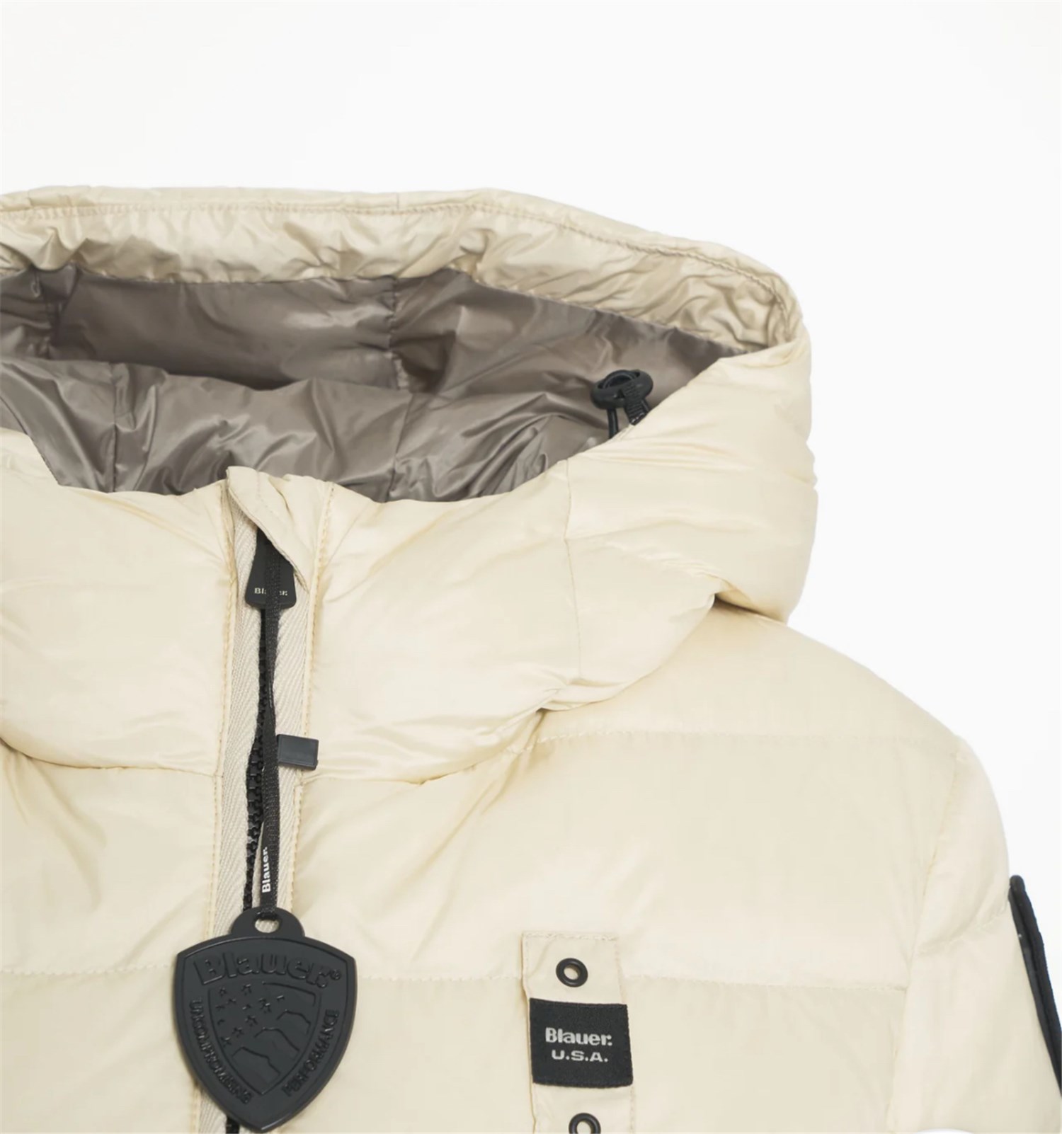 Blauer 25WBLDK03102006047 Bianco Abbigliamento Donna Piumino