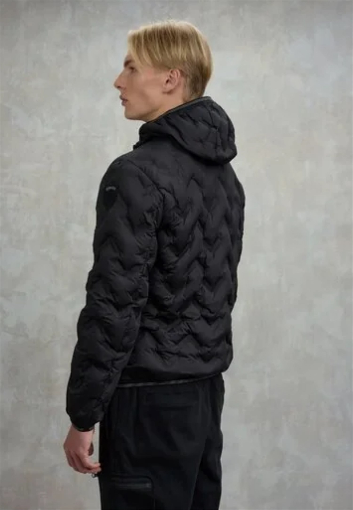 Blauer 25WBLUC03233-007308 Nero Abbigliamento Uomo Piumino