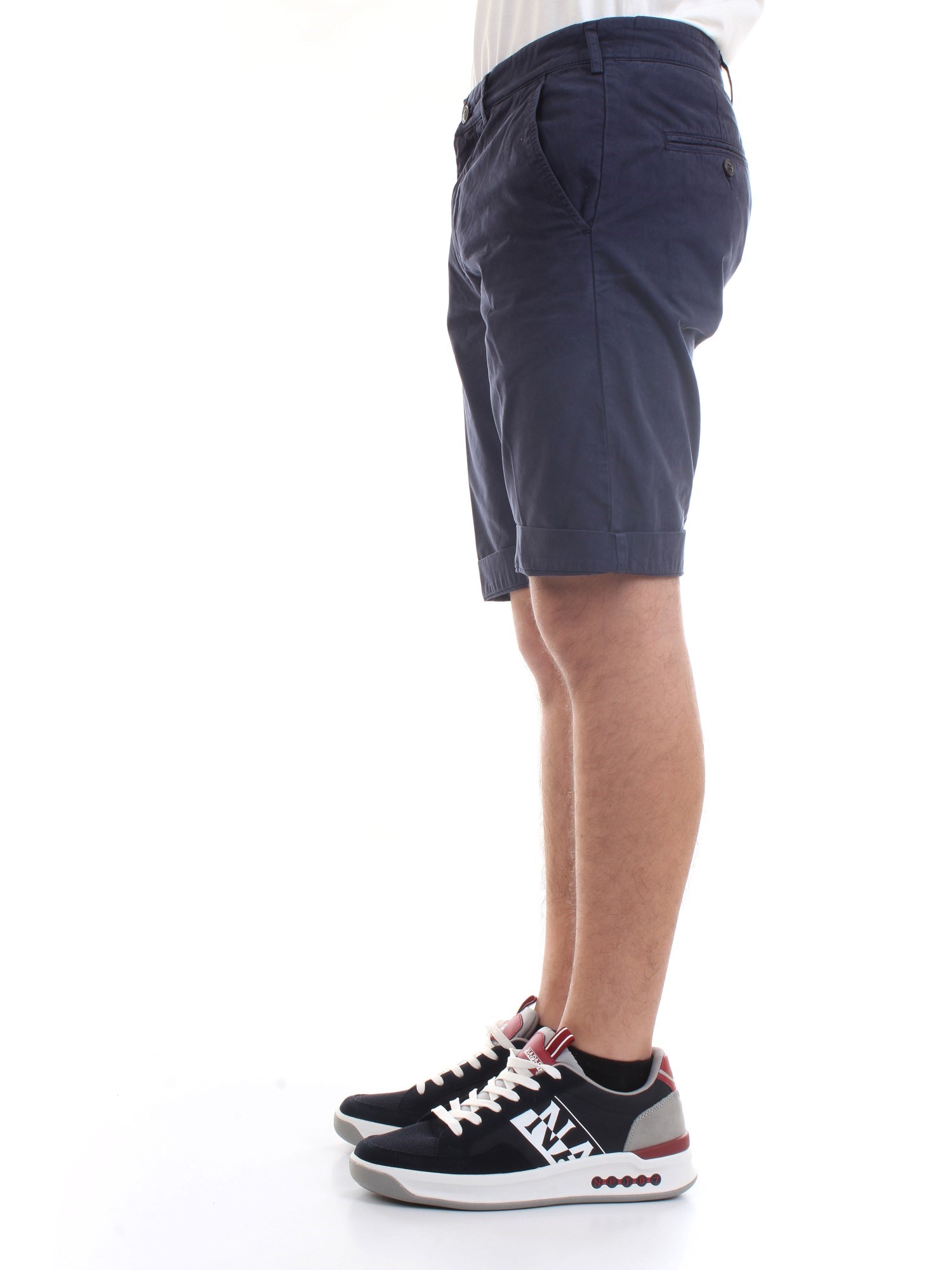 40 Weft SERGENTBE 6011 Blu Abbigliamento Uomo Bermuda