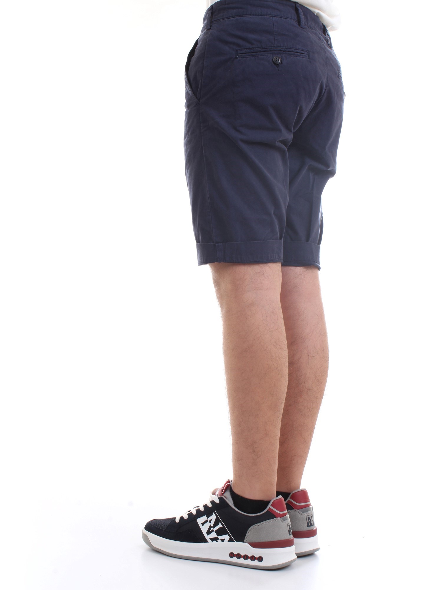 40 Weft SERGENTBE 6011 Blu Abbigliamento Uomo Bermuda