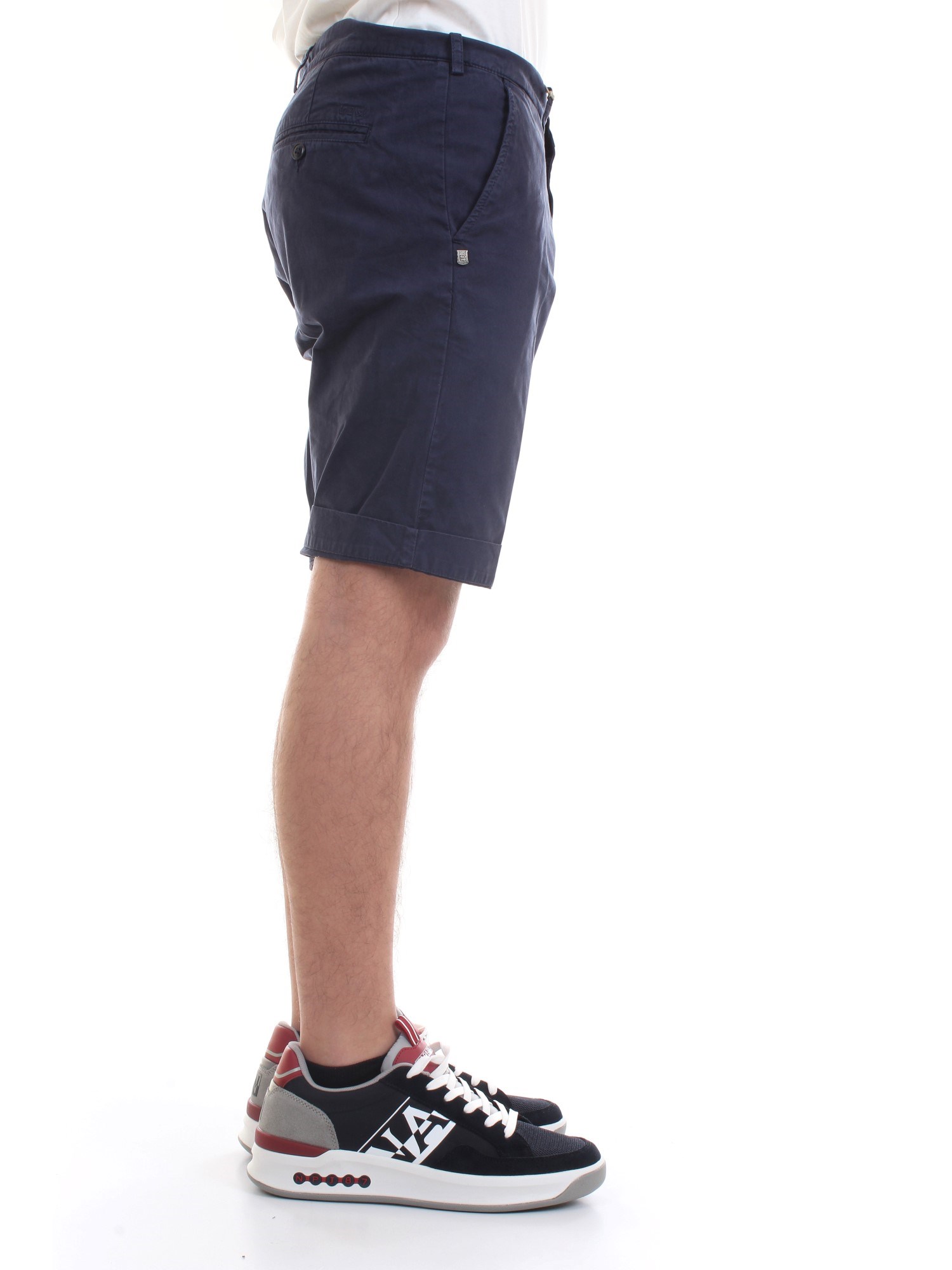 40 Weft SERGENTBE 6011 Blu Abbigliamento Uomo Bermuda