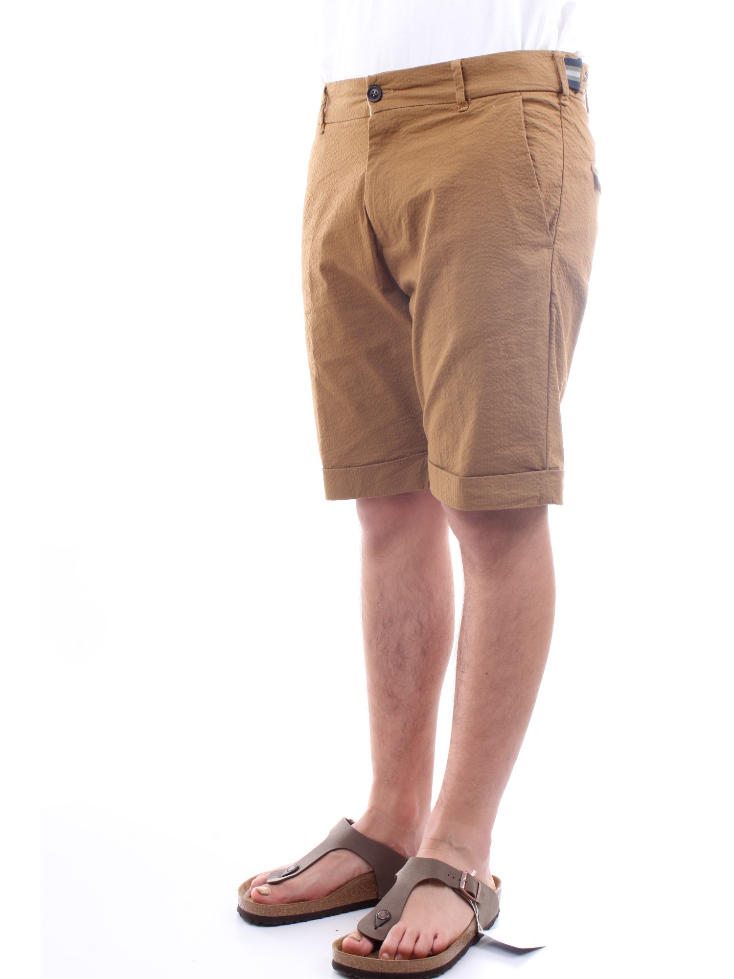 HISTORY LAB 21P716 Marrone Abbigliamento Uomo Bermuda