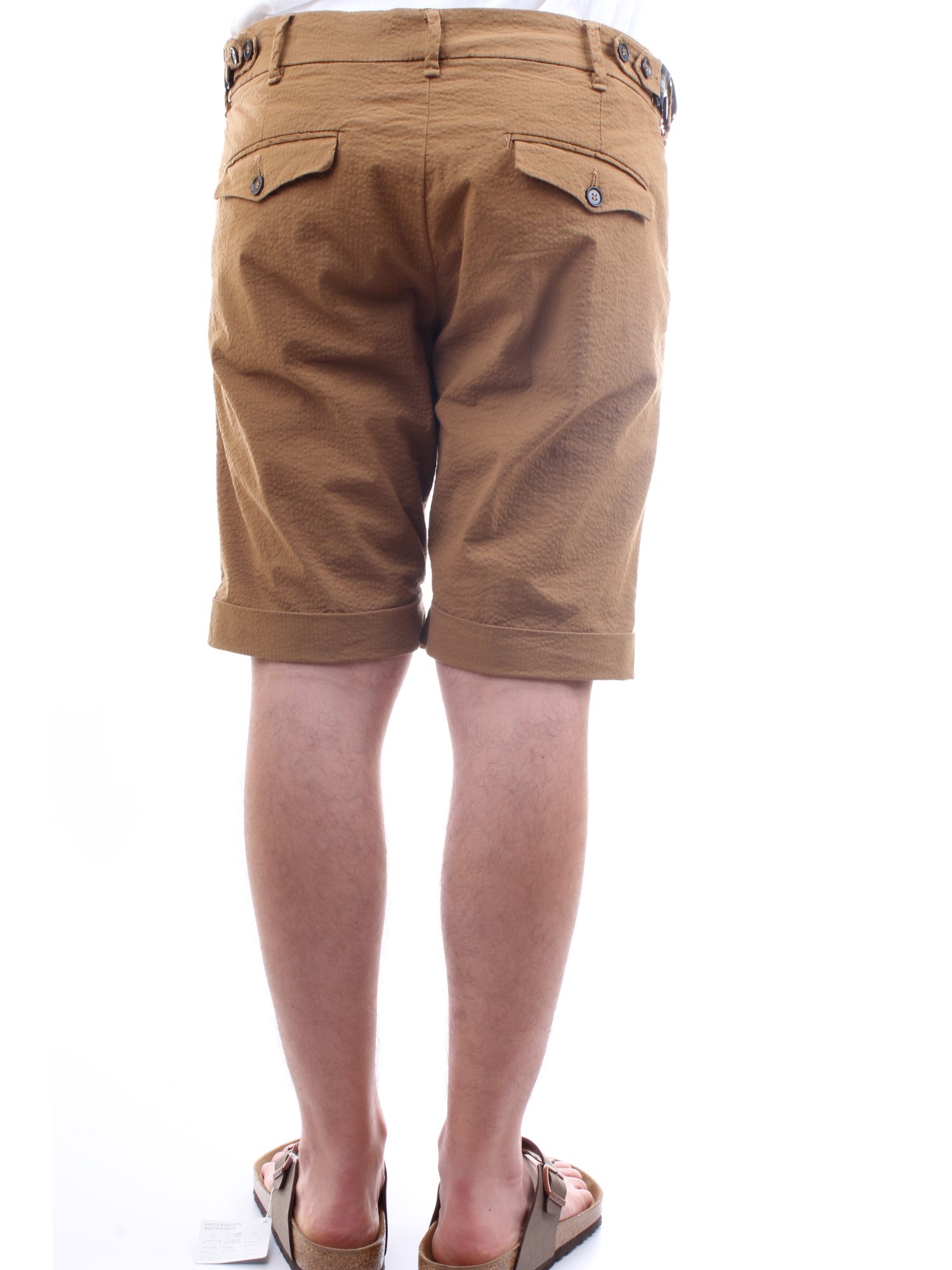 HISTORY LAB 21P716 Marrone Abbigliamento Uomo Bermuda