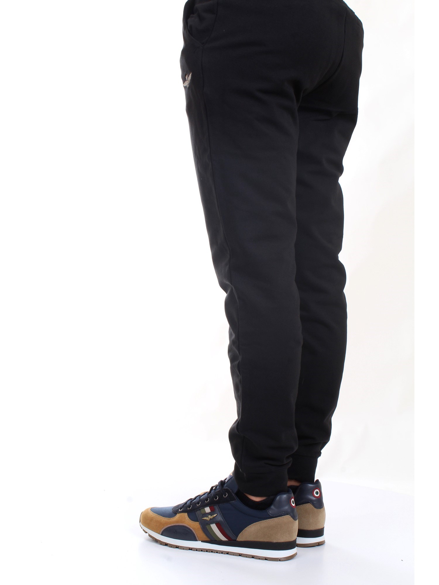 AERONAUTICA MILITARE 212PF819F439 Nero Abbigliamento Uomo Pantaloni