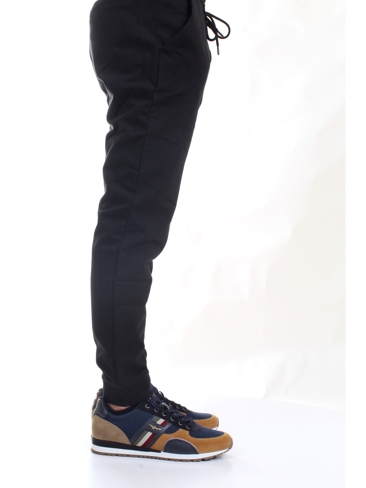 AERONAUTICA MILITARE 212PF819F439 Nero Abbigliamento Uomo Pantaloni