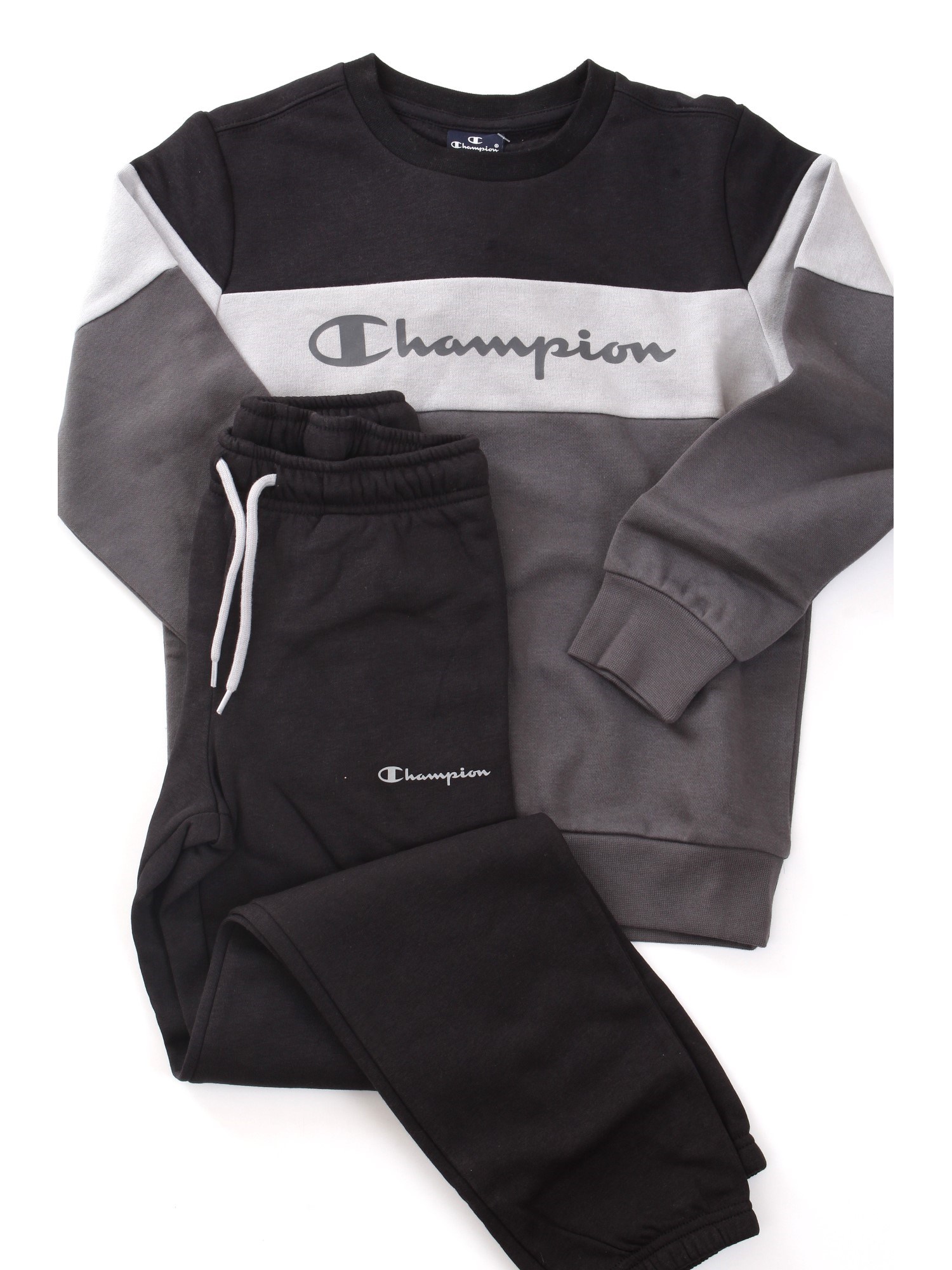 CHAMPION 305817 Nero Abbigliamento Bambino Tute da ginnastica